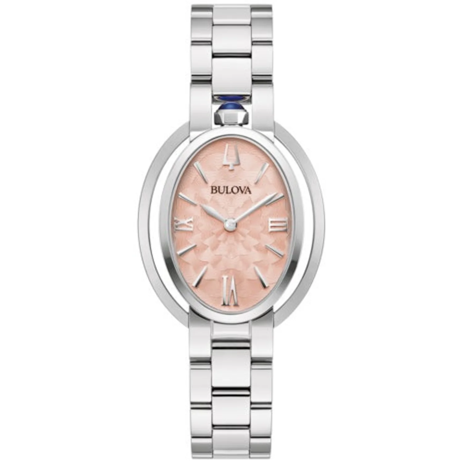 LADIES' RUBAIYAT STAINLESS STEEL OVAL WATCH, DIAL - Image 3