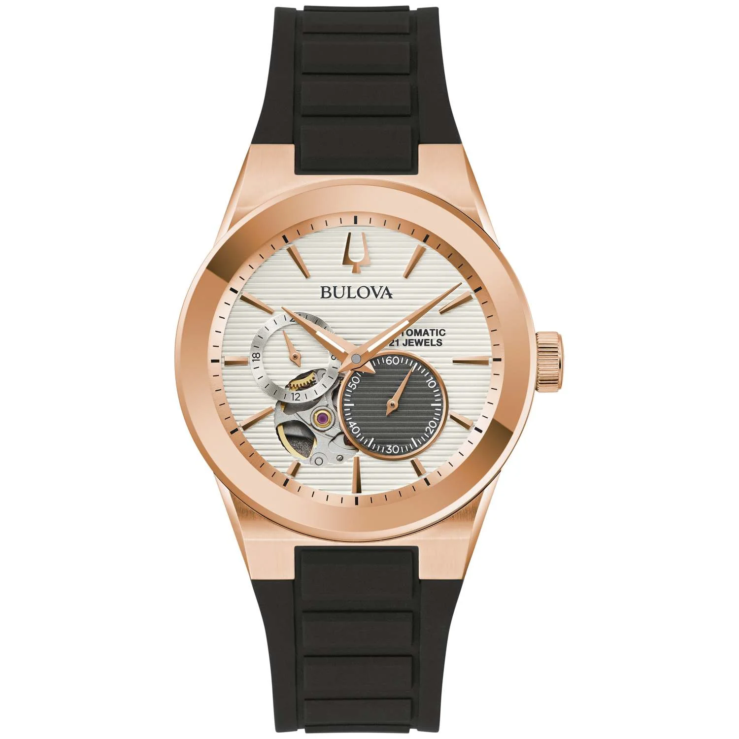 MEN'S LATIN GRAMMY SILICONE STRAP WATCH, DIAL - Image 2