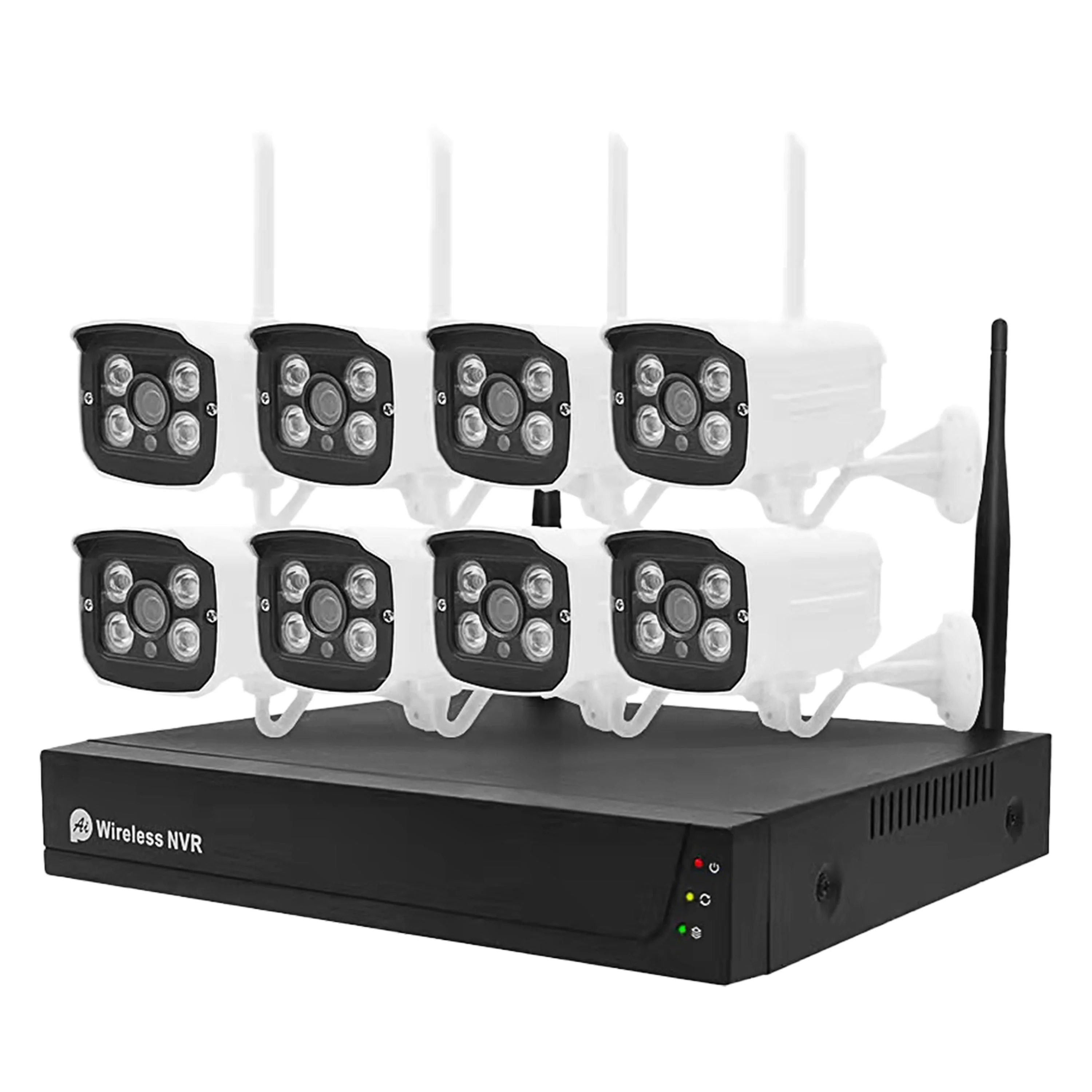 WIRELESS SECURITY SYSTEM W/ 8 INDOOR/OUTDOOR CAMERAS - Image 2