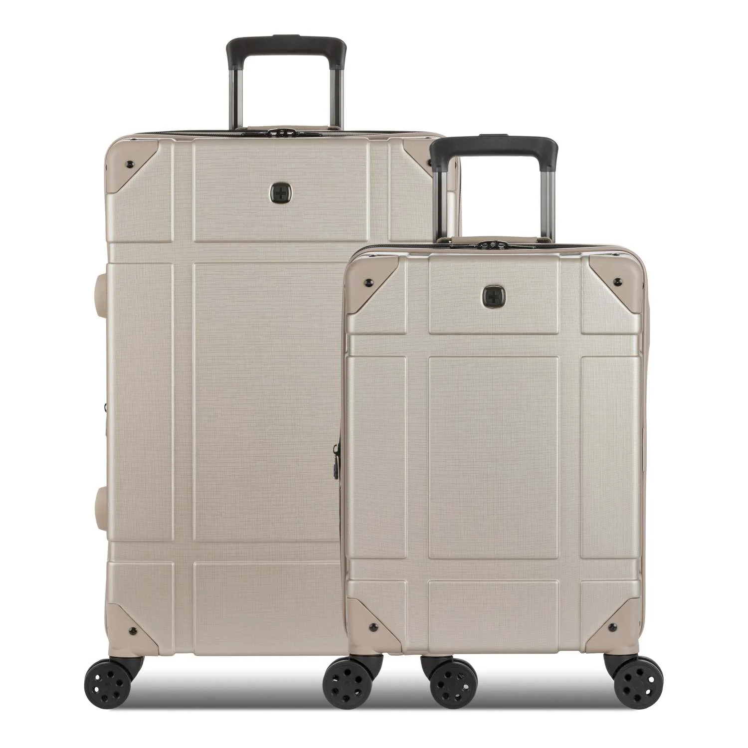 7639 EXPANDABLE 2PC TRUNK HARDSIDE SPINNER SET - Image 2