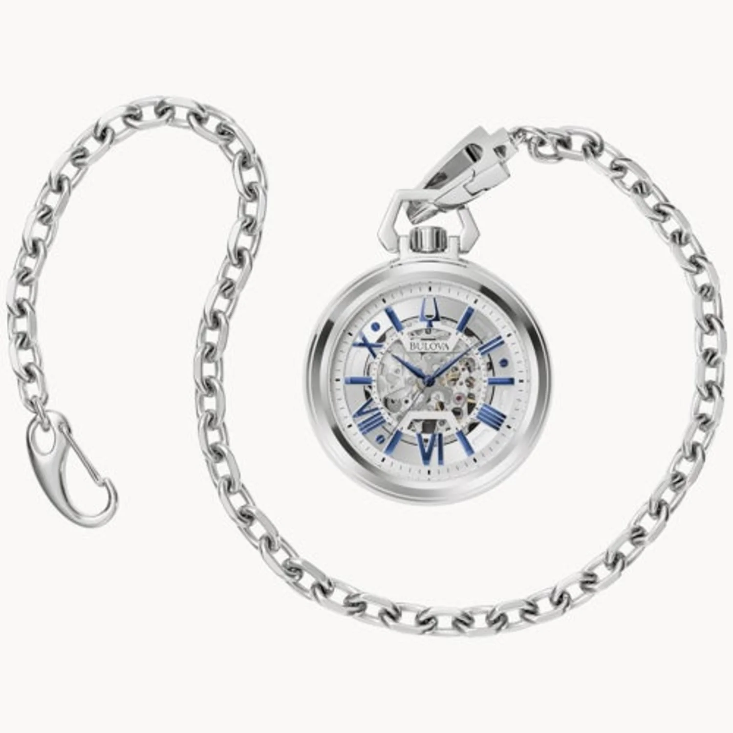 SUTTON STAINLESS STEEL AUTOMATIC POCKET WATCH DIAL - Image 3