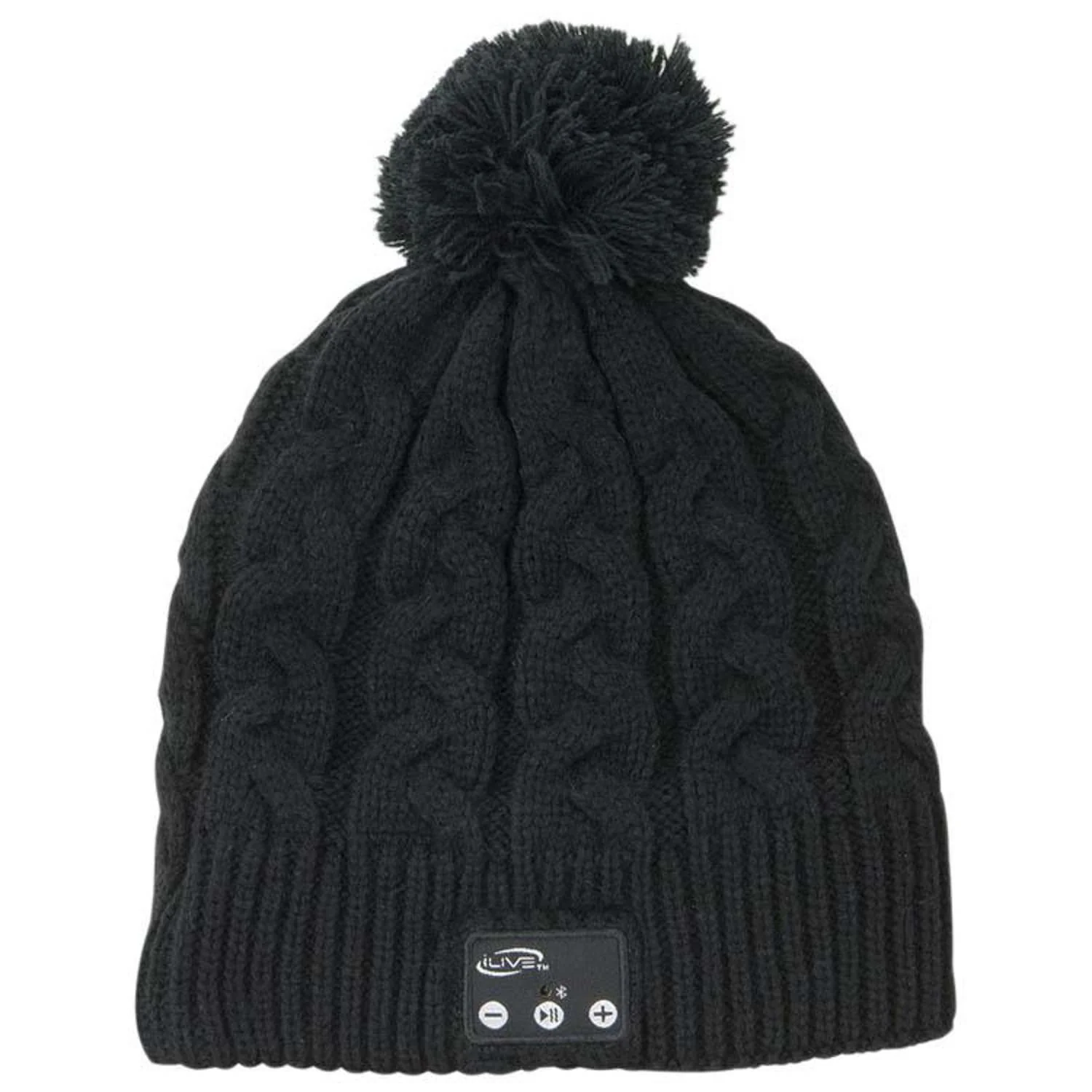 BLUETOOTH WIRELESS MUSIC BEANIE W/ BUILT-IN SPEAKERS AND MIC - Image 2