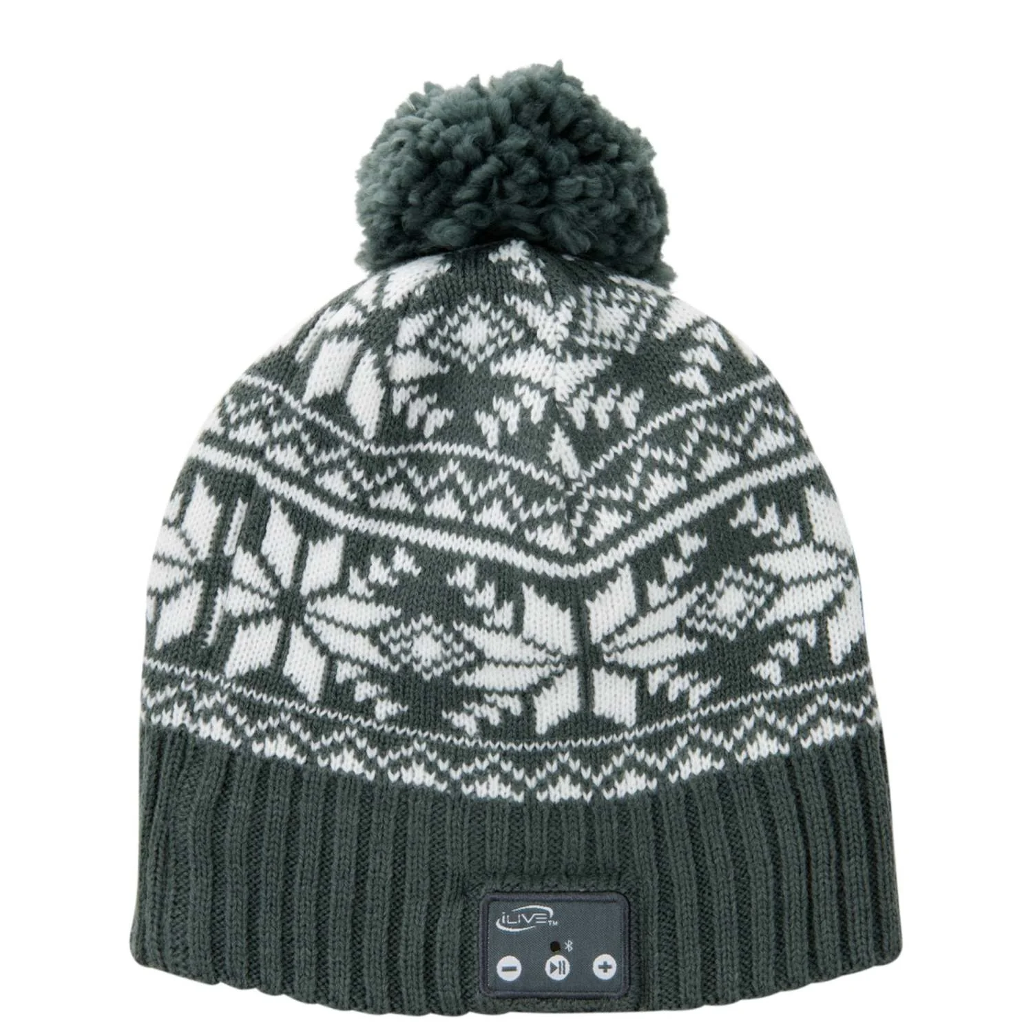 BLUETOOTH WIRELESS MUSIC BEANIE W/ BUILT-IN SPEAKERS AND MIC - Image 2