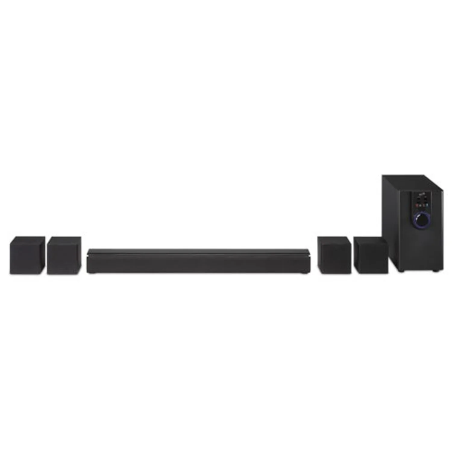 5.1 BLUETOOTH HOME THEATER W/ SUBWOOFER AND 26" SOUNDBAR - Image 3