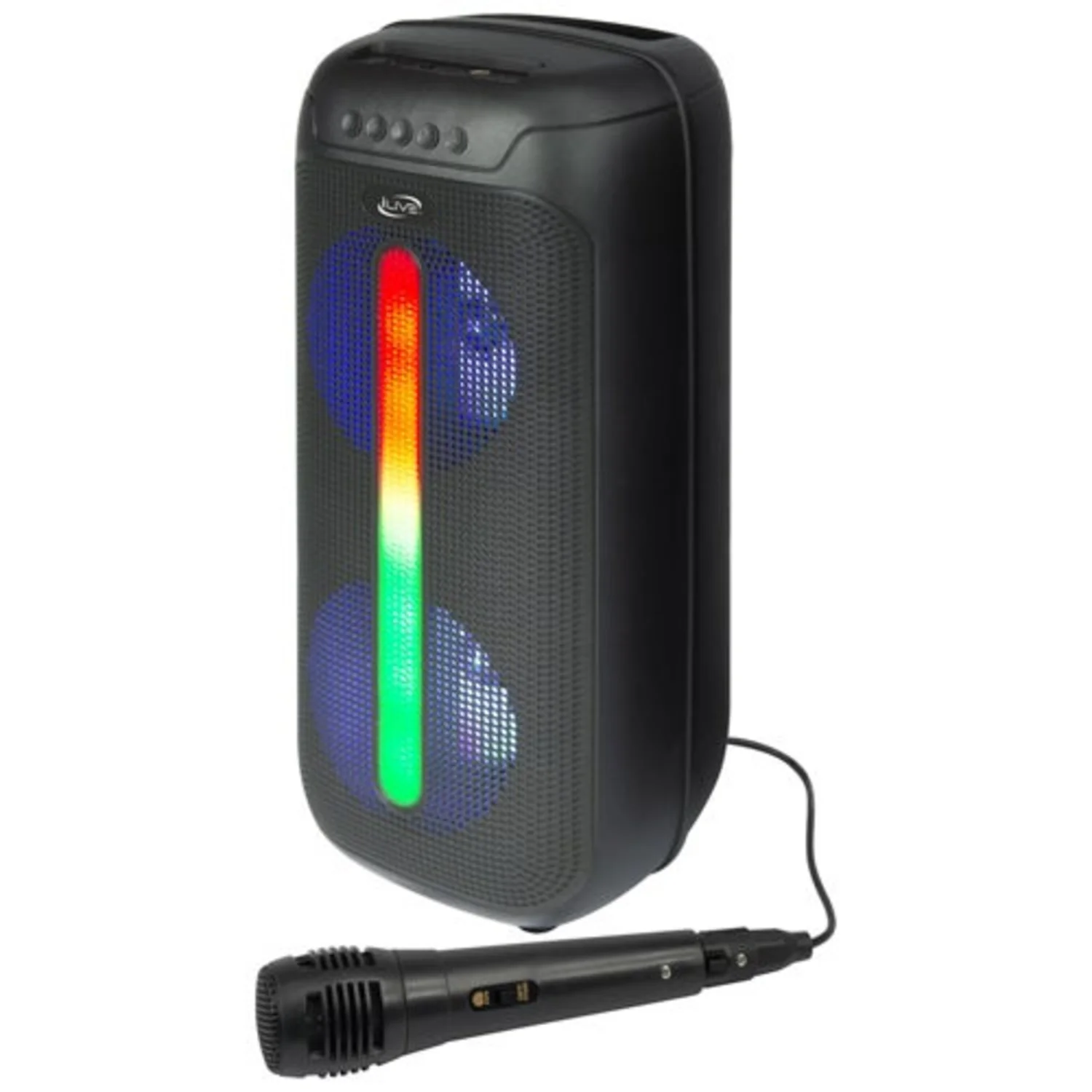 JAM TIME WIRELESS SPEAKER SYSTEM W/ LED LIGHTS & MIC - Image 3