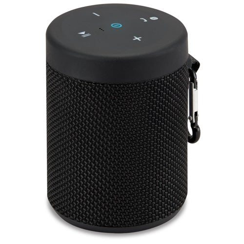 WATERPROOF FABRIC PORTABLE SPEAKER W/ SPEAKERPHONE