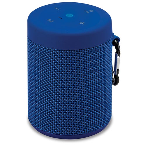WATERPROOF FABRIC PORTABLE SPEAKER W/ SPEAKERPHONE