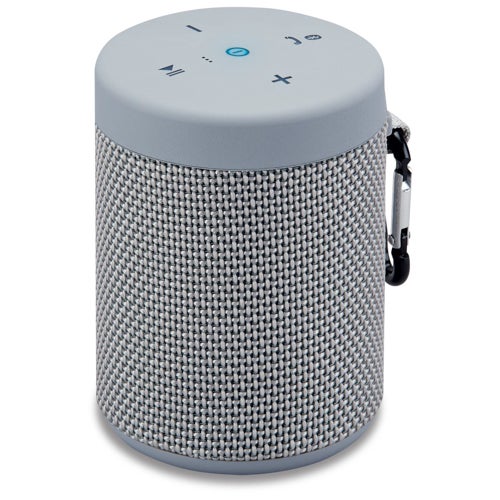 WATERPROOF FABRIC PORTABLE SPEAKER W/ SPEAKERPHONE