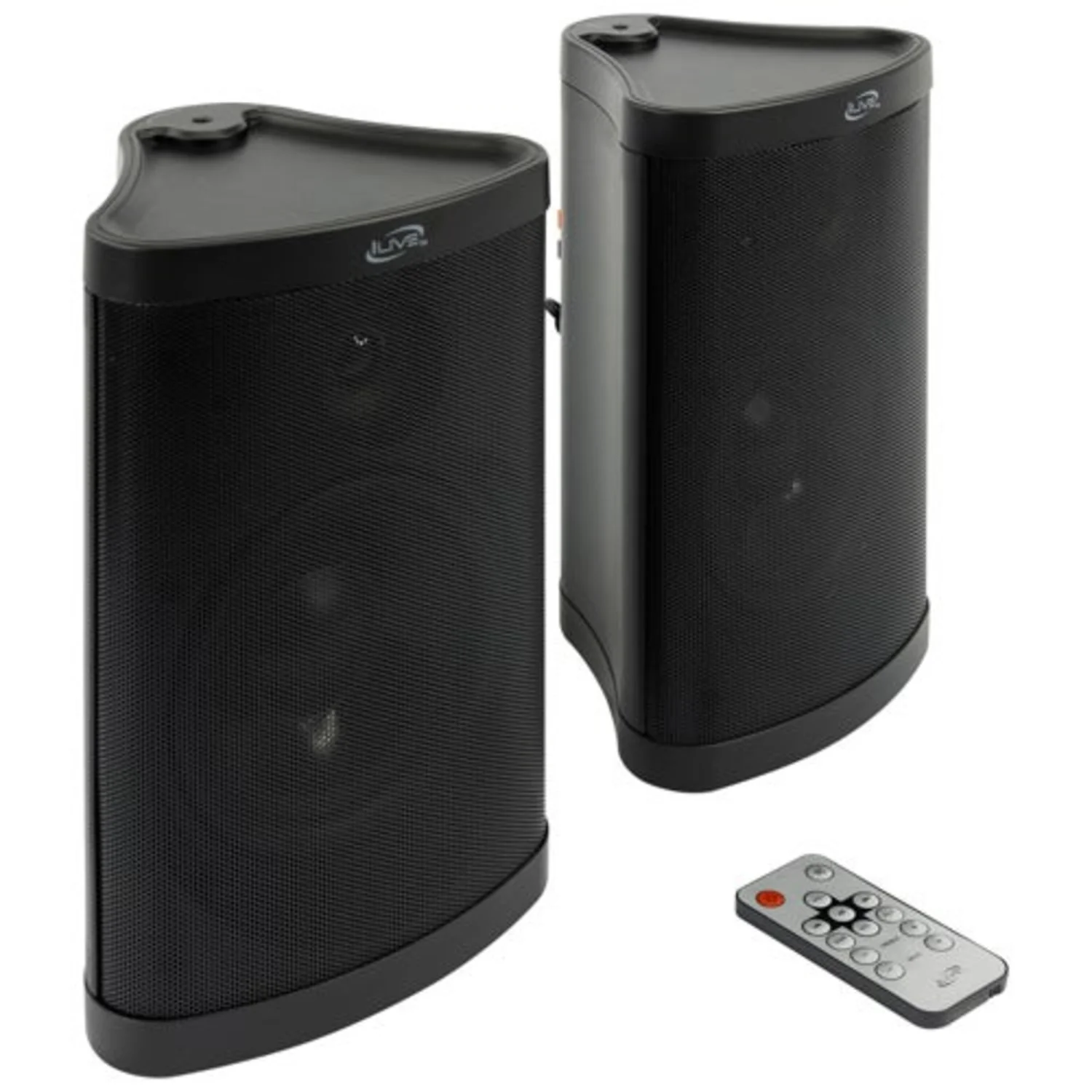 SET OF 2 PATIO+ INDOOR/OUTDOOR WATER RESISTANT SPEAKERS - Image 3