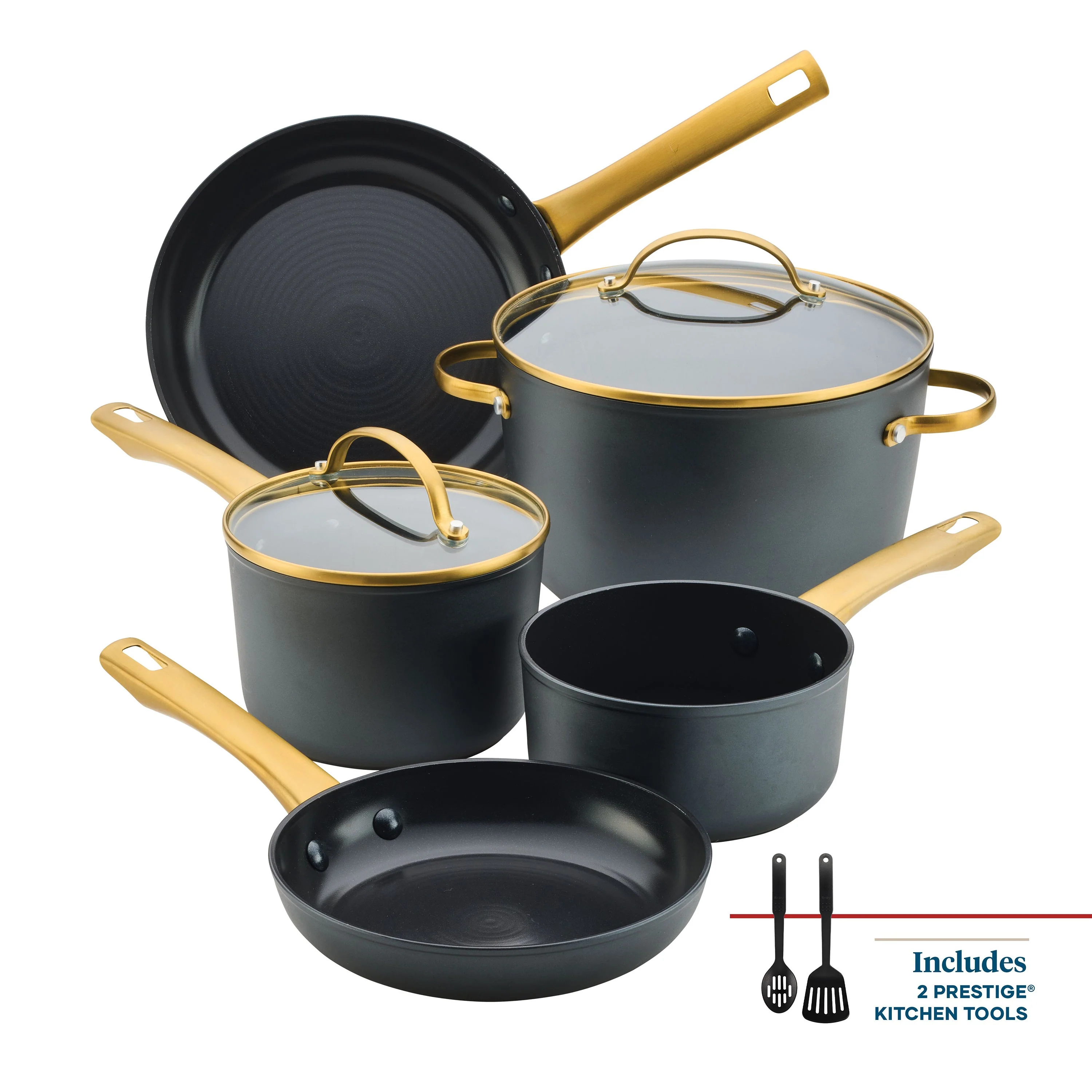 9PC FORGED INDUCTION CERAMIC COOKWARE SET - Image 2