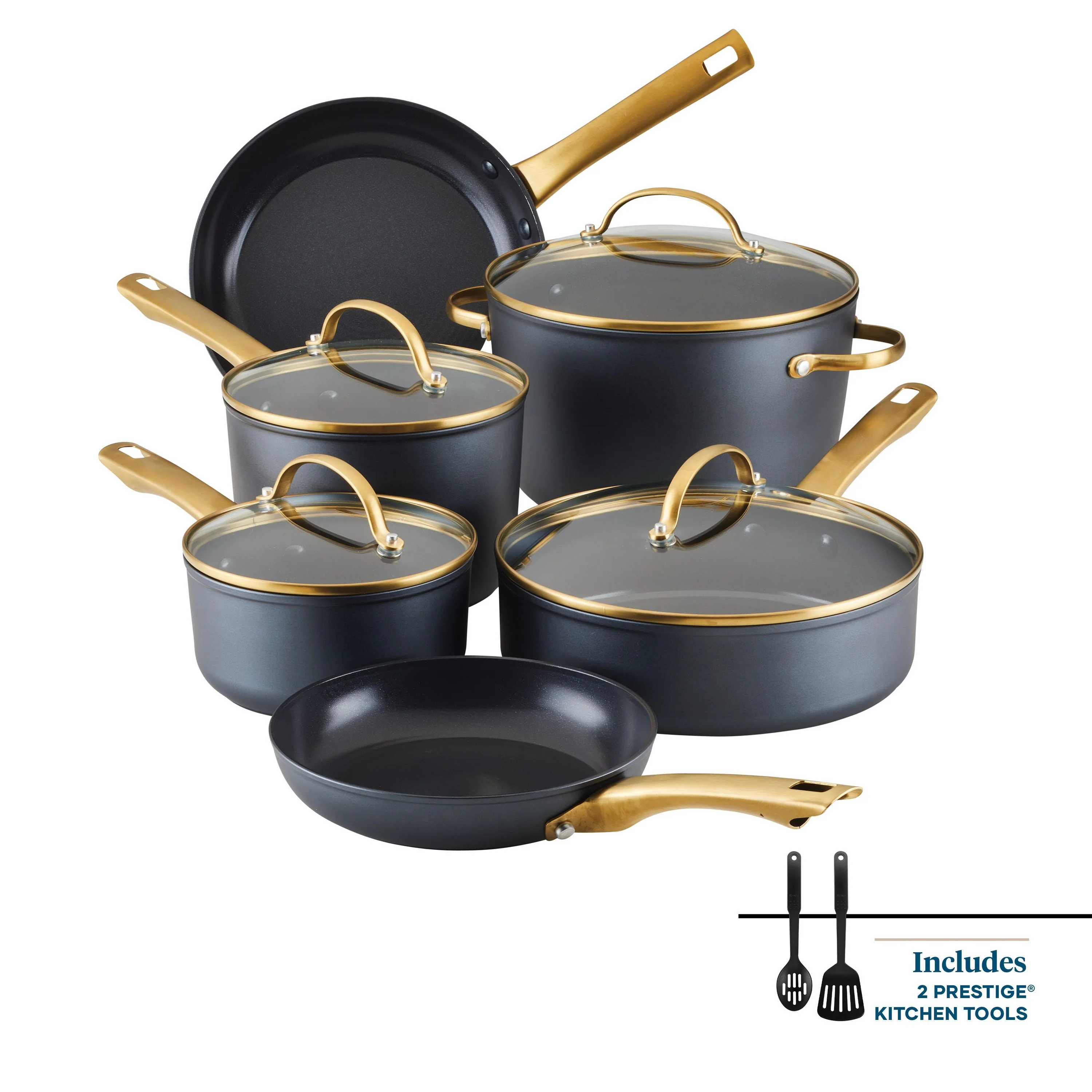 12PC FORGED INDUCTION CERAMIC COOKWARE SET - Image 2