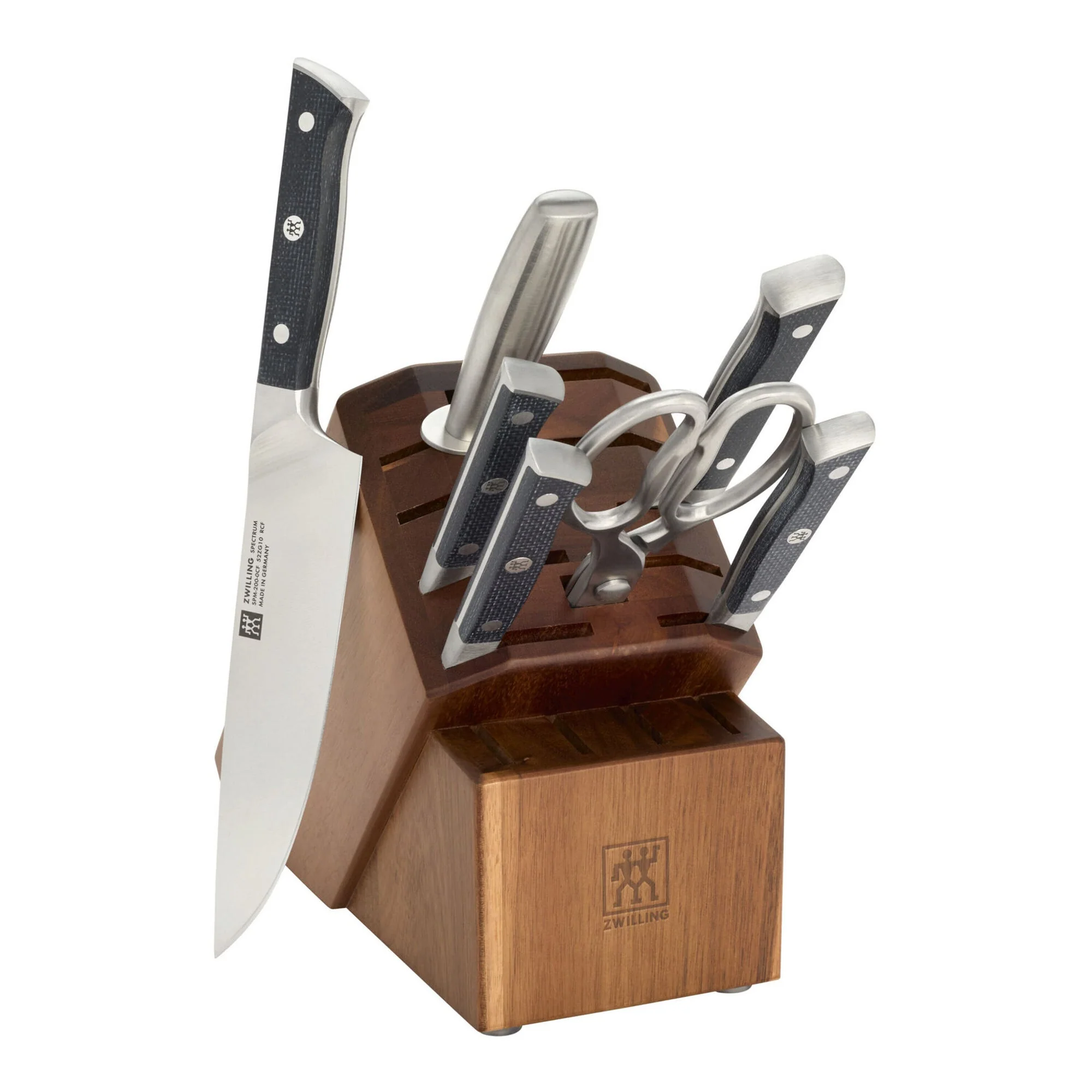 SPECTRUM 8PC KNIFE BLOCK SET - Image 2