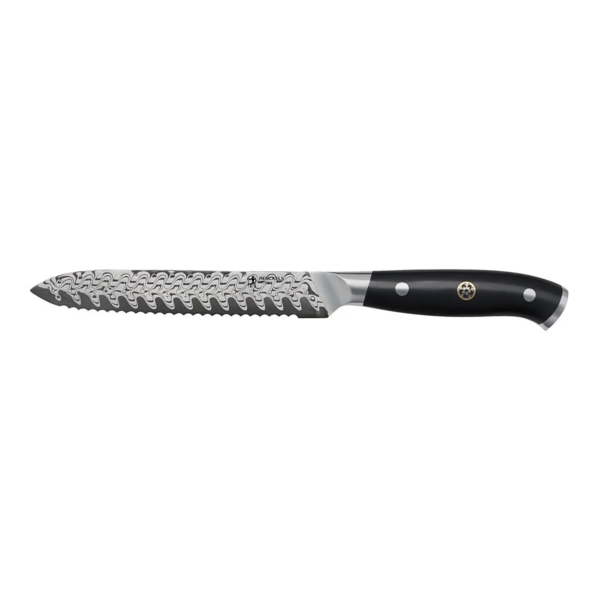 COMPASS DAMASCU 5" SERRATED UTILITY KNIFE - Image 2