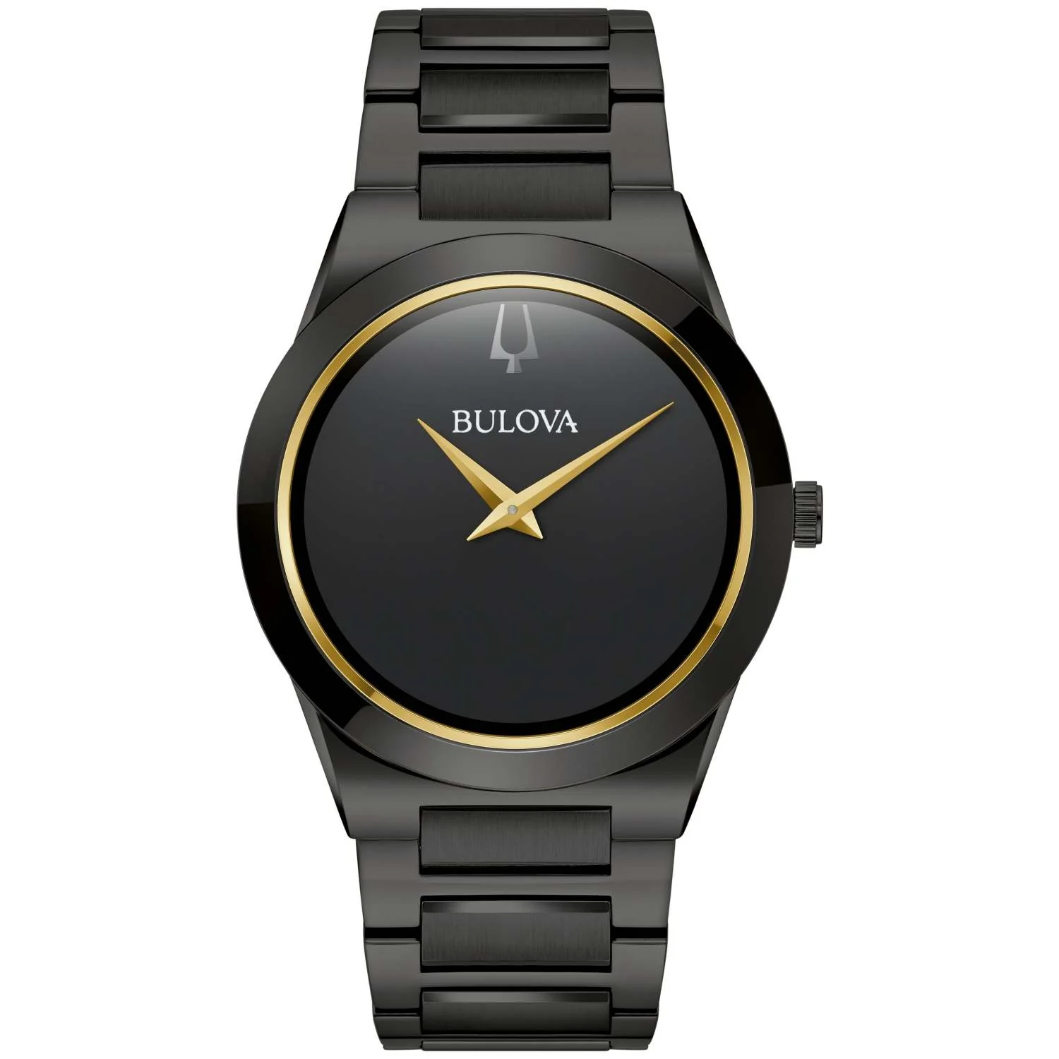MENS MILLENIA ION-PLATED STAINLESS STEEL WATCH DIAL - Image 2