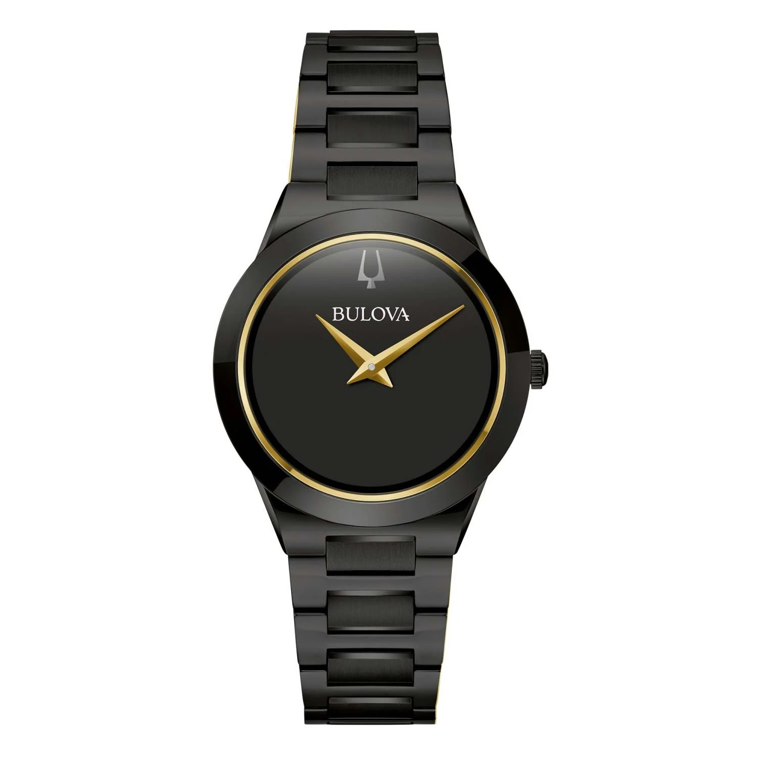 LADIES MILLENNIA ION-PLATED STAINLESS STEEL WATCH DIAL - Image 2