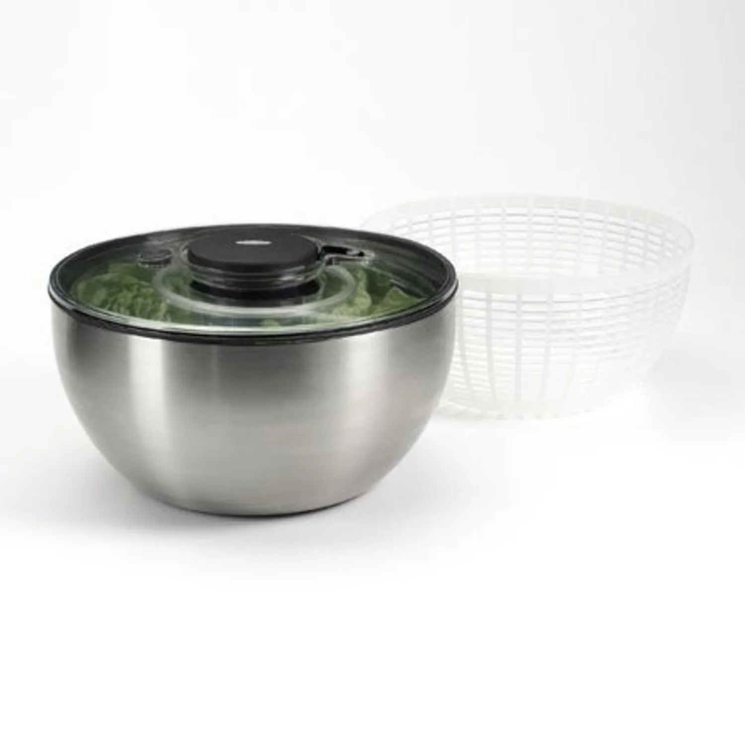 STEEL SALAD SPINNER - Image 3