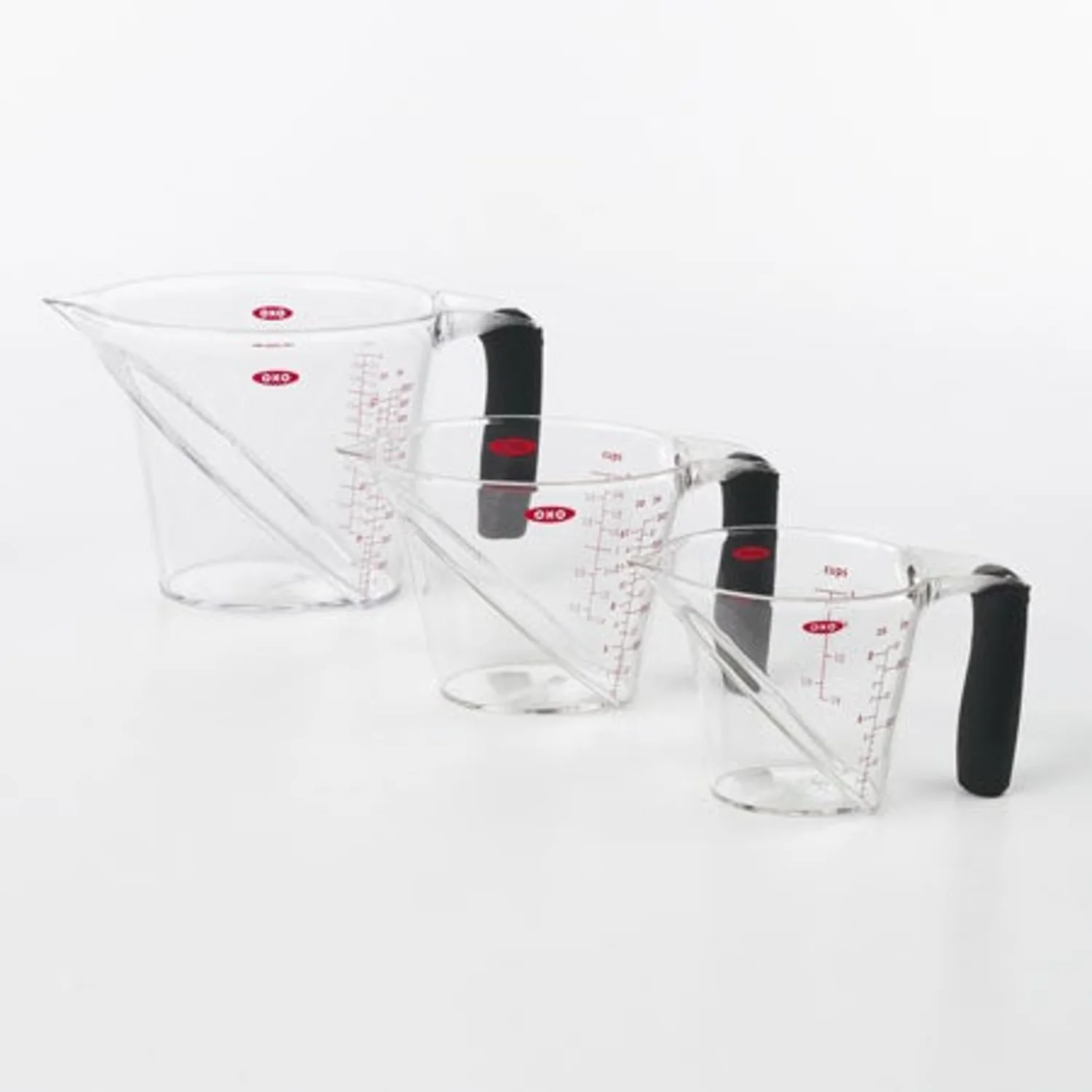 GOOD GRIPS 3PC ANGLED MEASURING CUP SET - Image 3
