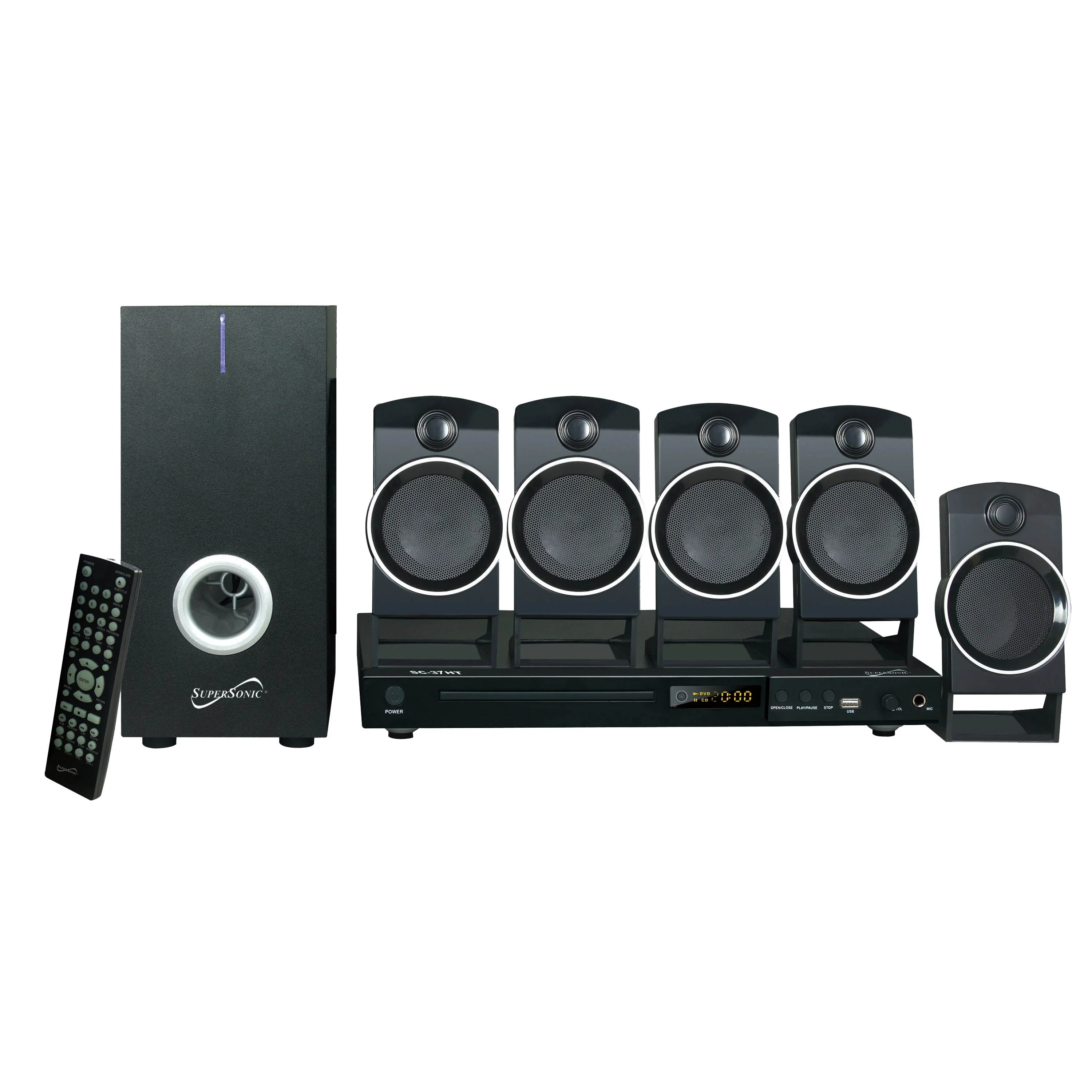 5.1 CHANNEL DVD HOME THEATER SYSTEM - Image 2