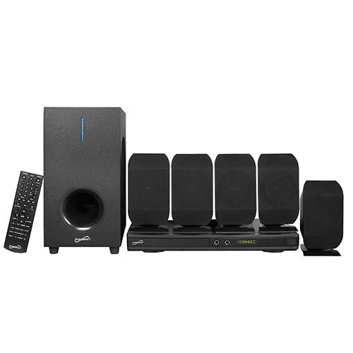 5.1 CHANNEL DVD HOME THEATER SYSTEM W/ KARAOKE FUNCTION