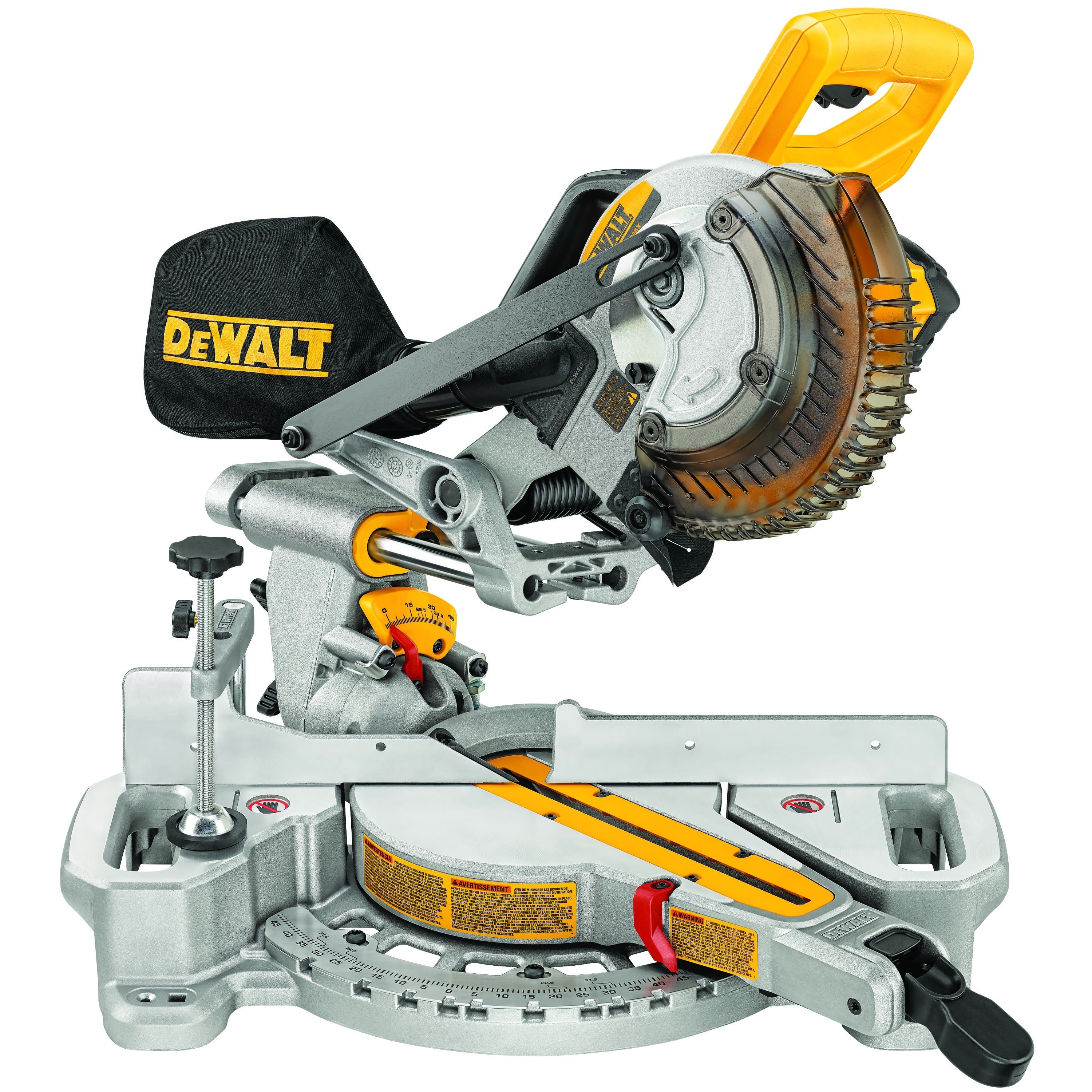 20V MAX 7-1/4 SLIDING MITER SAW W/ BATTERY & CHARGER - Image 2