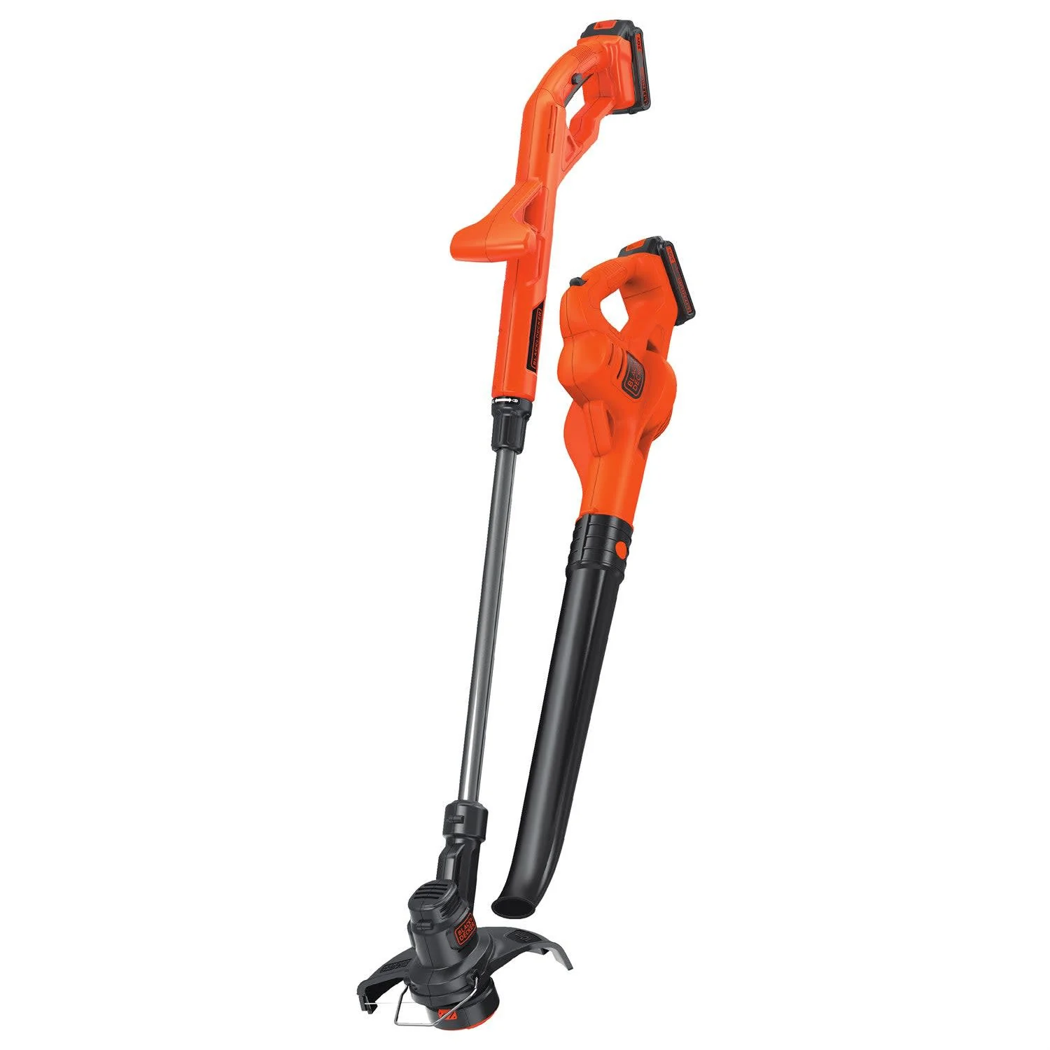 20V MAX LITHIUM TRIMMER/EDGER + SWEEPER W/ 2 BATTERY COMBO KIT - Image 2