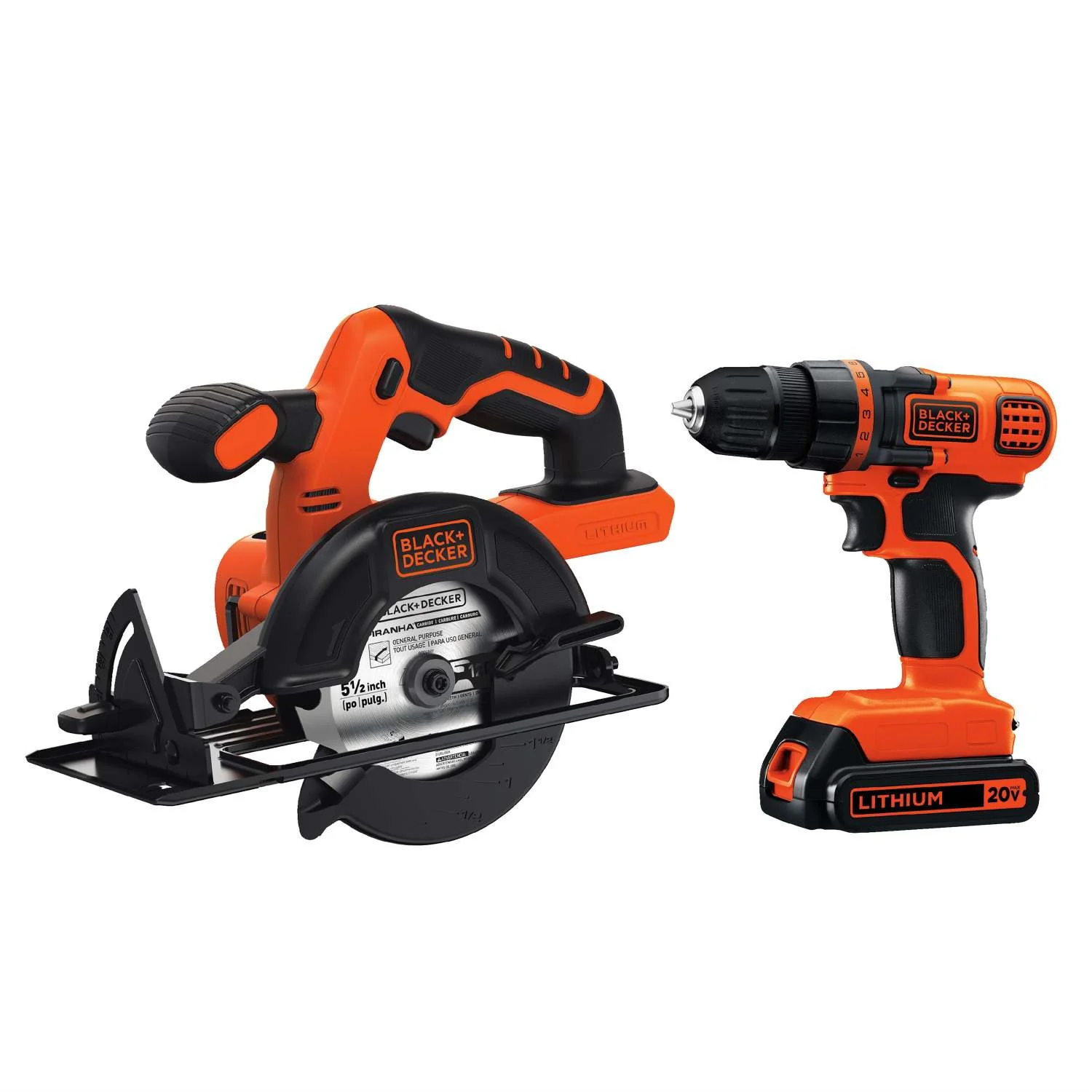20V MAX DRILL/DRIVER & CIRCULAR SAW COMBO KIT - Image 2