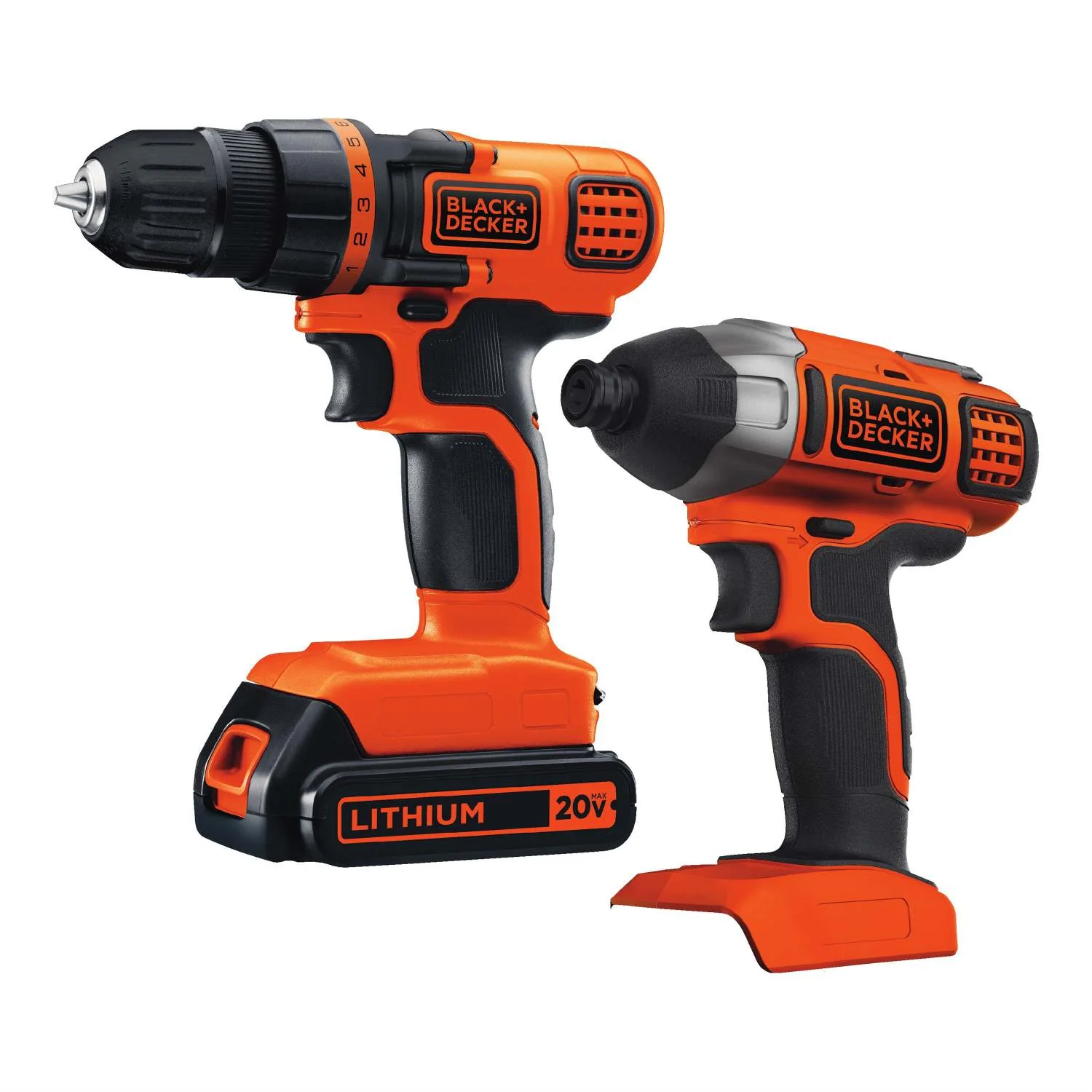 20V MAX DRILL/DRIVER + IMPACT DRIVER COMBO KIT - Image 2