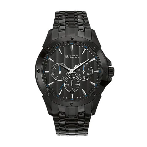 MENS ION-PLATED STAINLESS STEEL WATCH DIAL