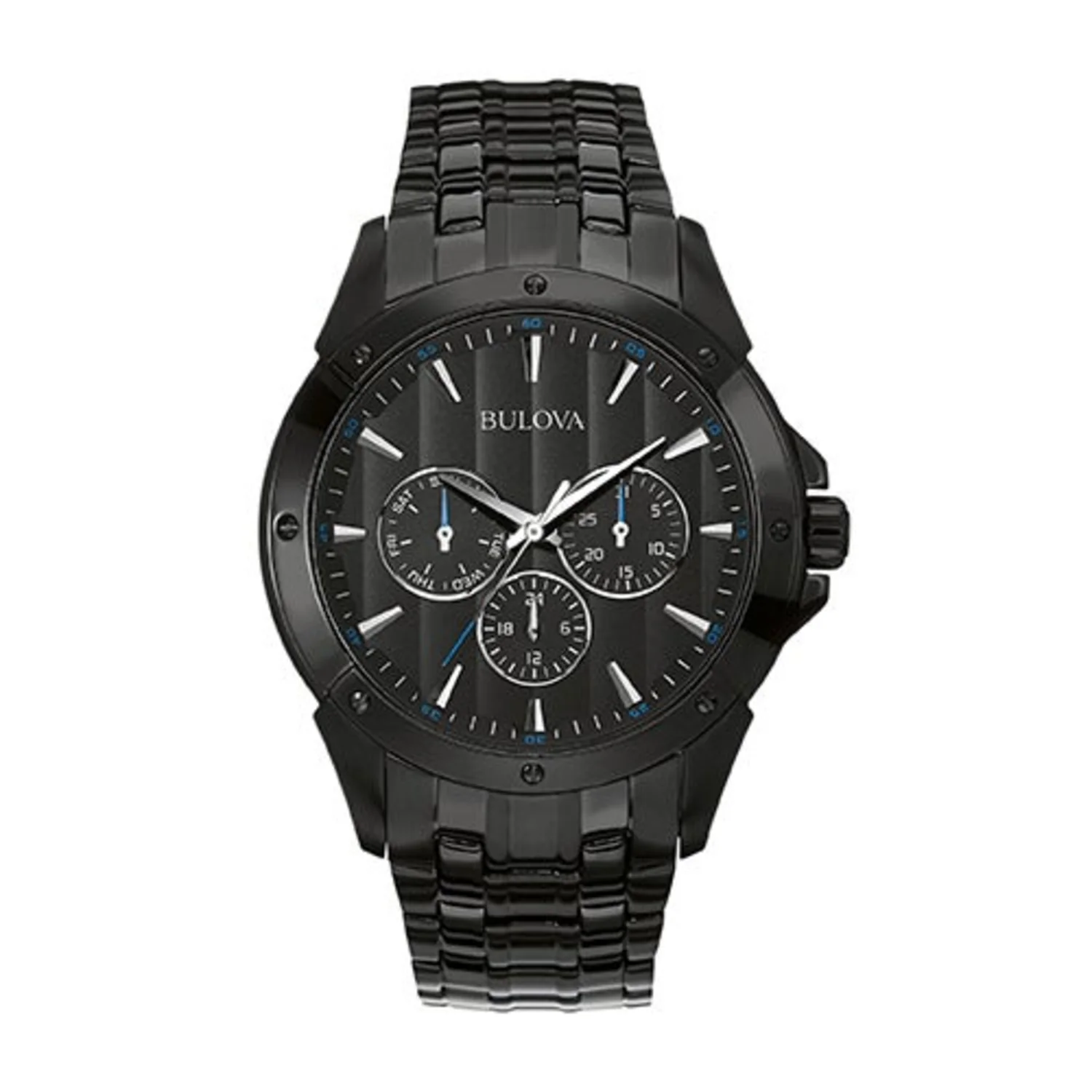 MENS ION-PLATED STAINLESS STEEL WATCH DIAL - Image 3