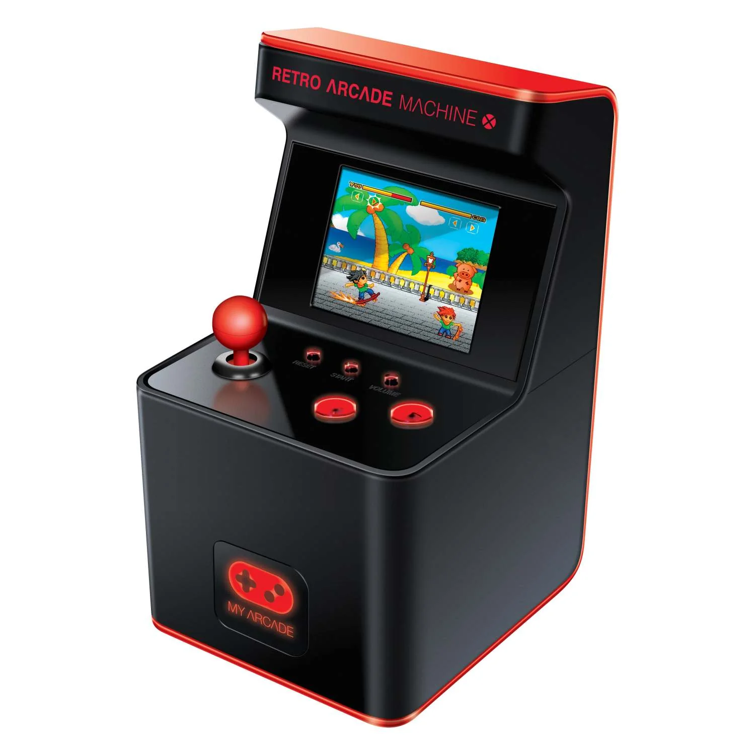 MINI RETRO ARCADE MACHINE X W/ 300 GAMES - Image 2
