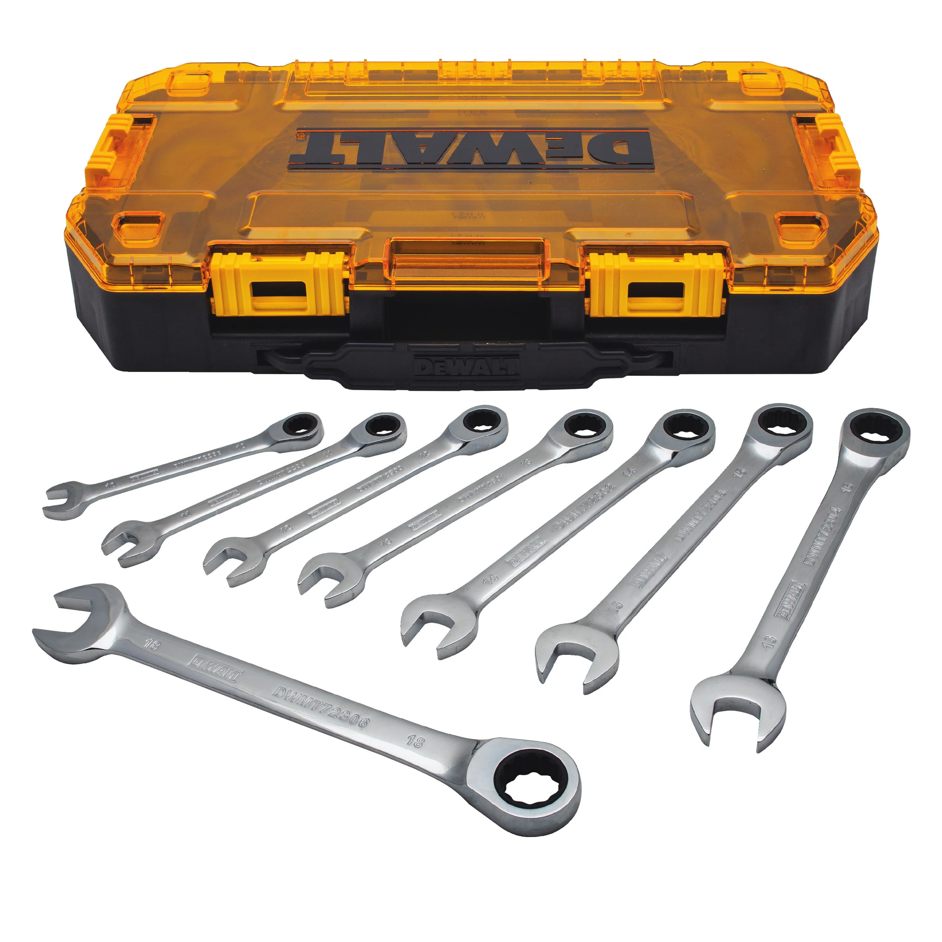 TOUGH BOX 8PC MM RATCHETING WRENCH SET - Image 2
