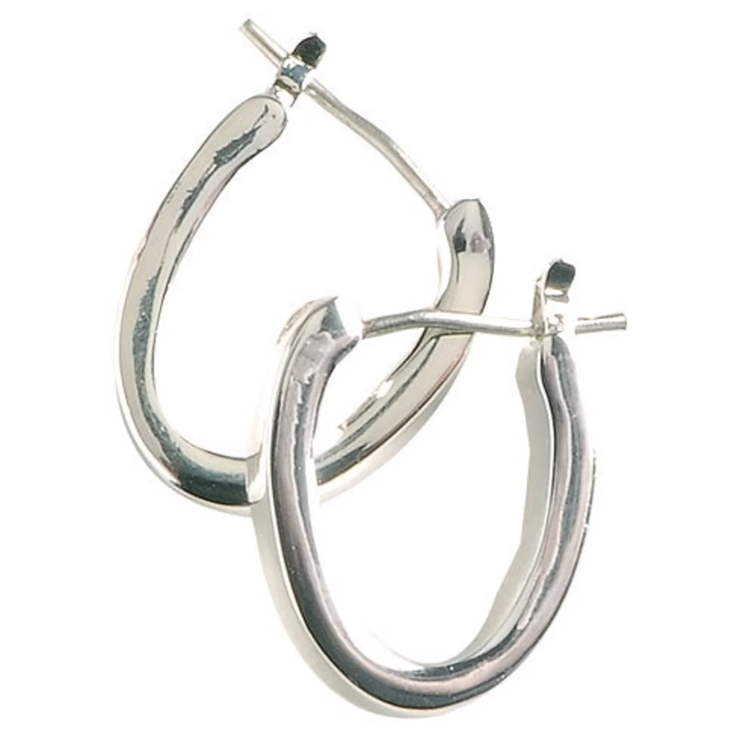 LAUREN RALPH LAUREN OVAL HOOP EARRINGS - Image 3