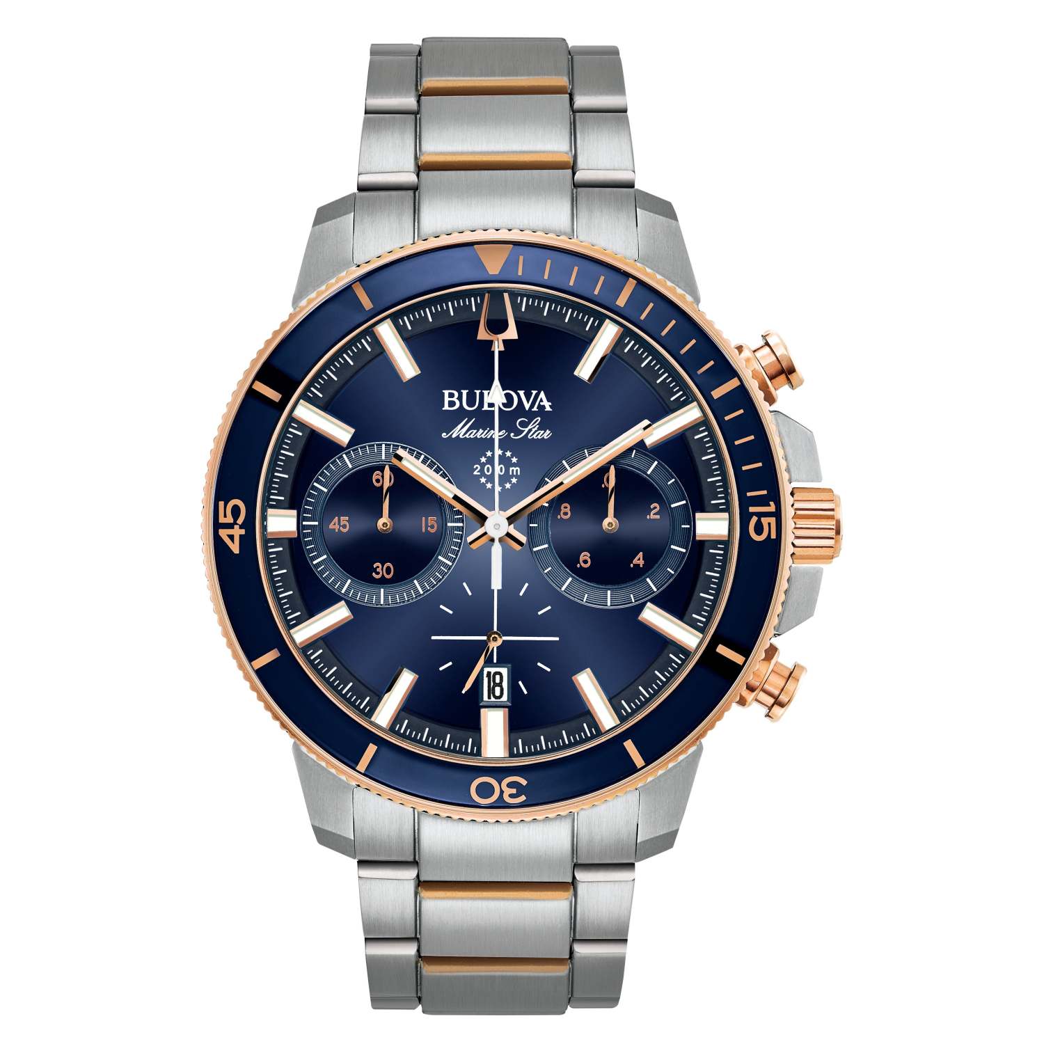 MENS MARINE STAR CHRONOGRAPH WATCH DIAL - Image 2