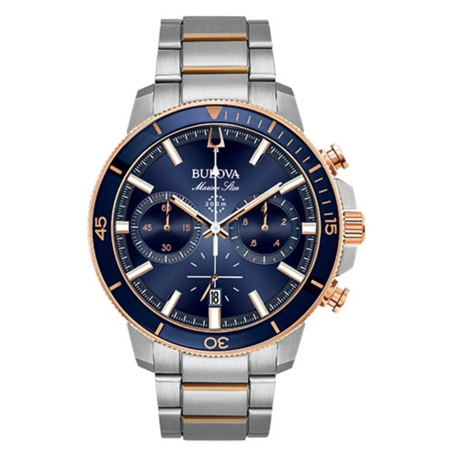 MENS MARINE STAR CHRONOGRAPH WATCH DIAL - Image 3