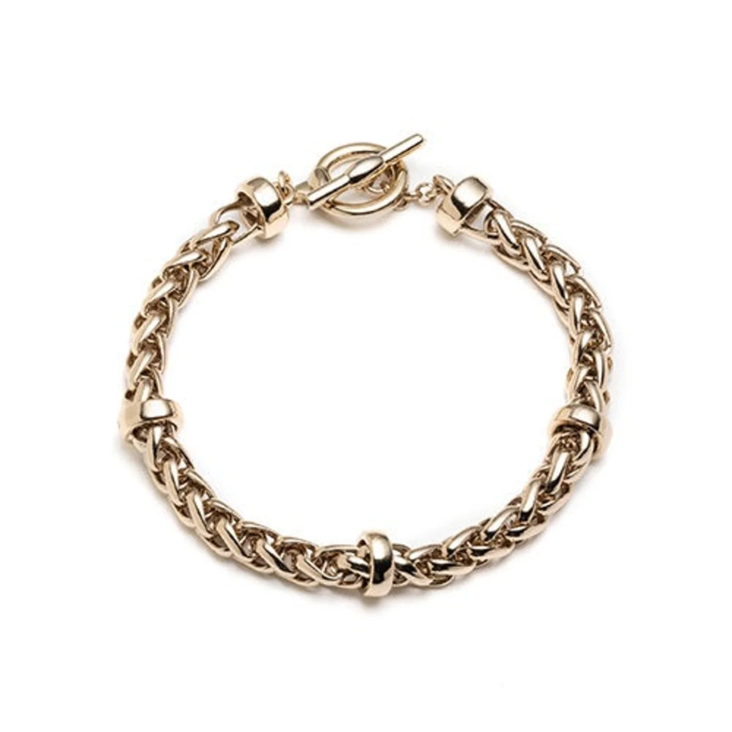 BRAIDED CHAIN BRACELET - Image 3