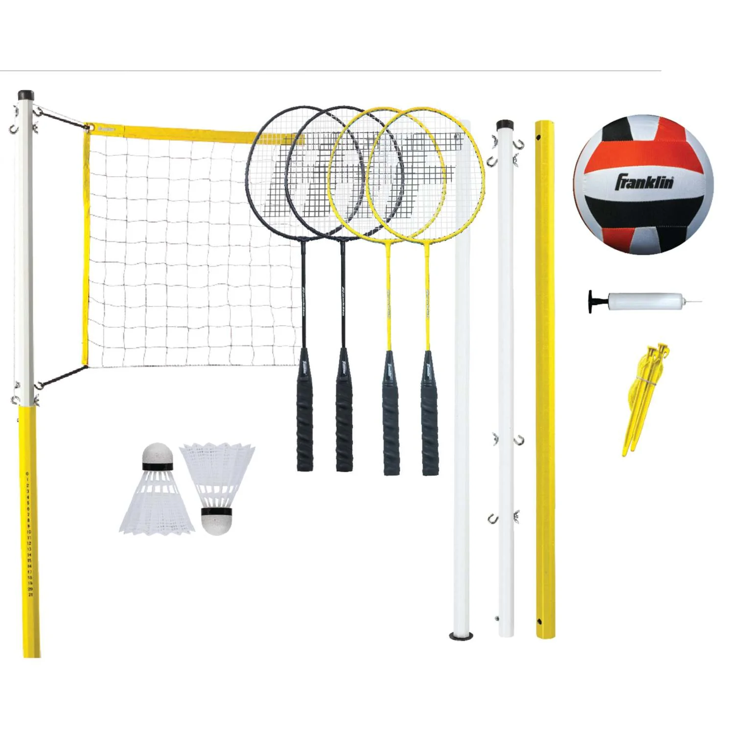 FAMILY VOLLEYBALL/BADMINTON SET - Image 2