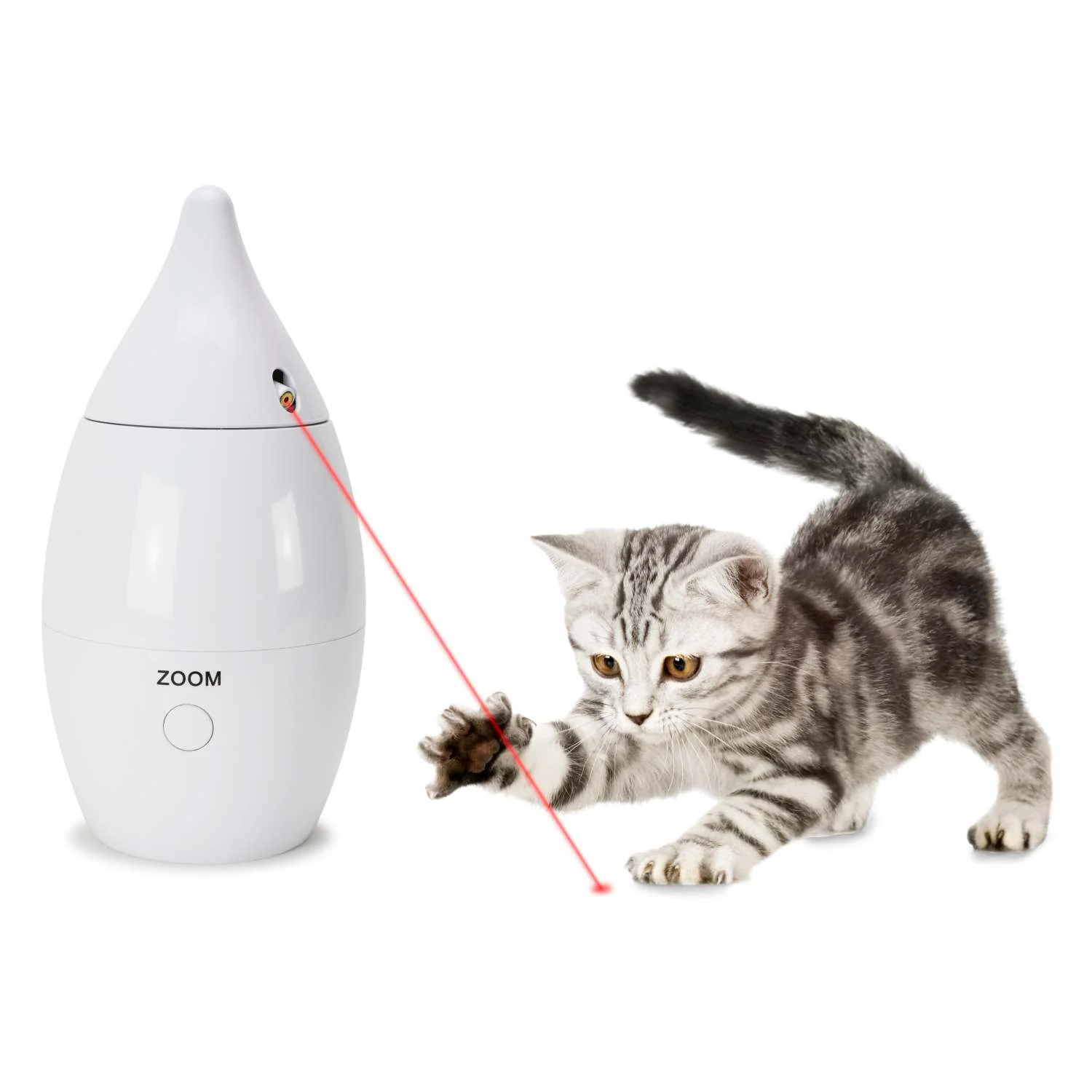 ZOOM ROTATING LASER CAT TOY - Image 2