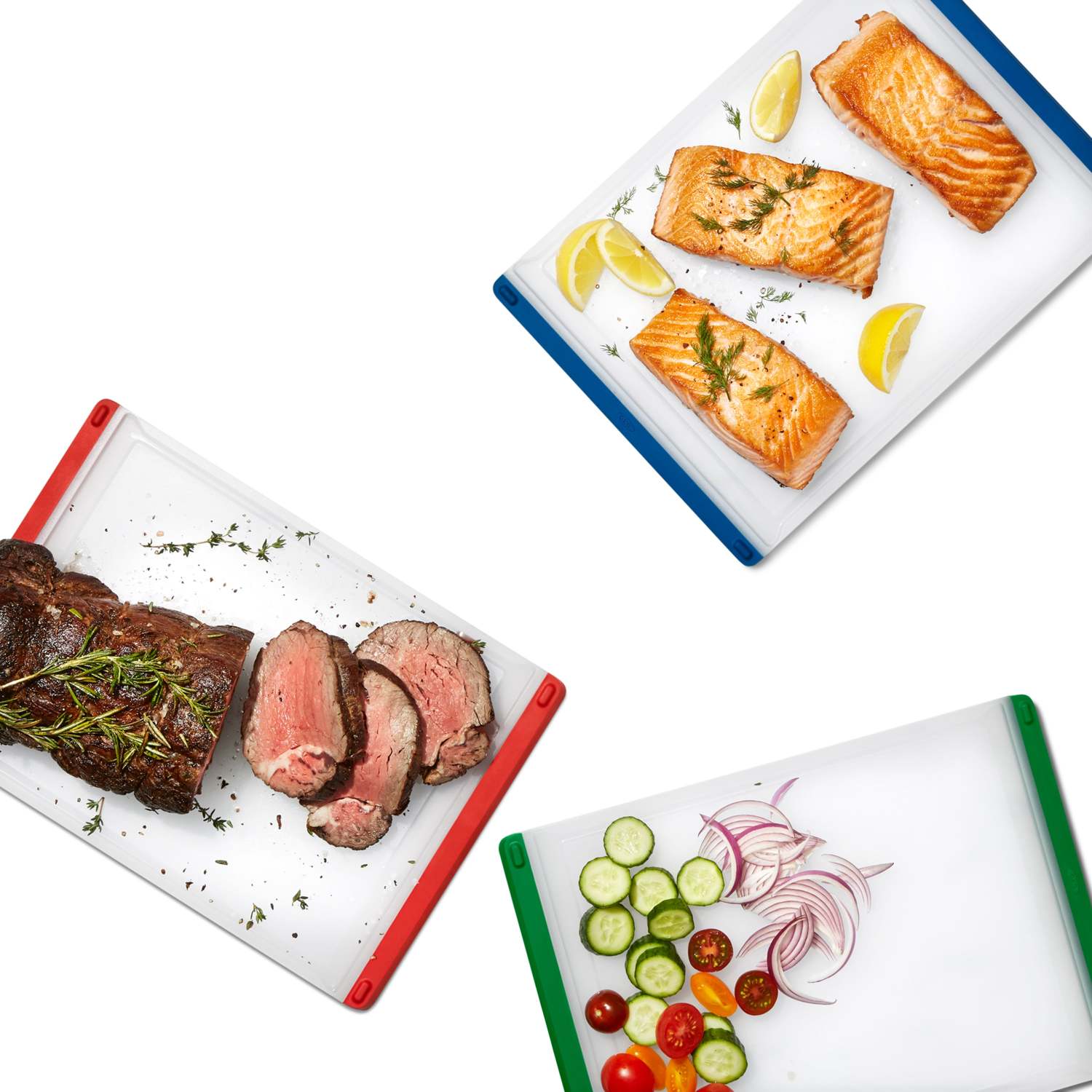 GOOD GRIPS 3PC EVERYDAY CUTTING BOARD SET - Image 2