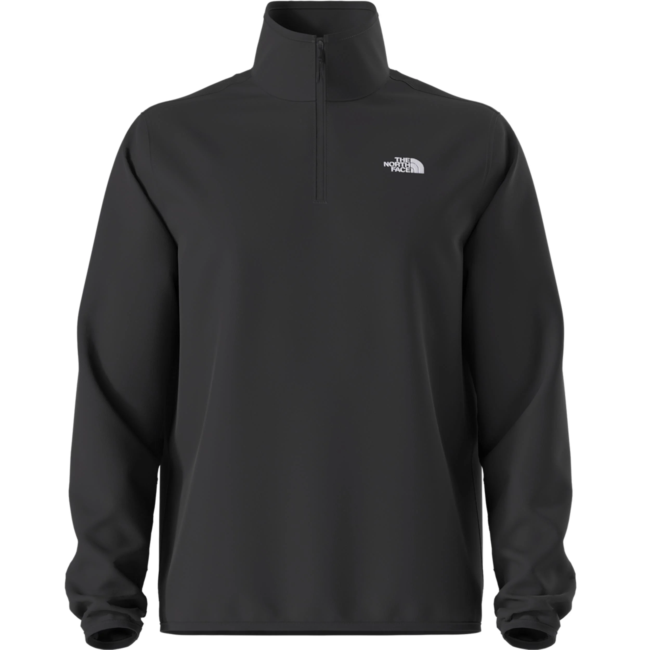 THE NORTH FACE MEN'S GLACIER FLEECE 1/4 ZIP JACKET - TNF BLACK