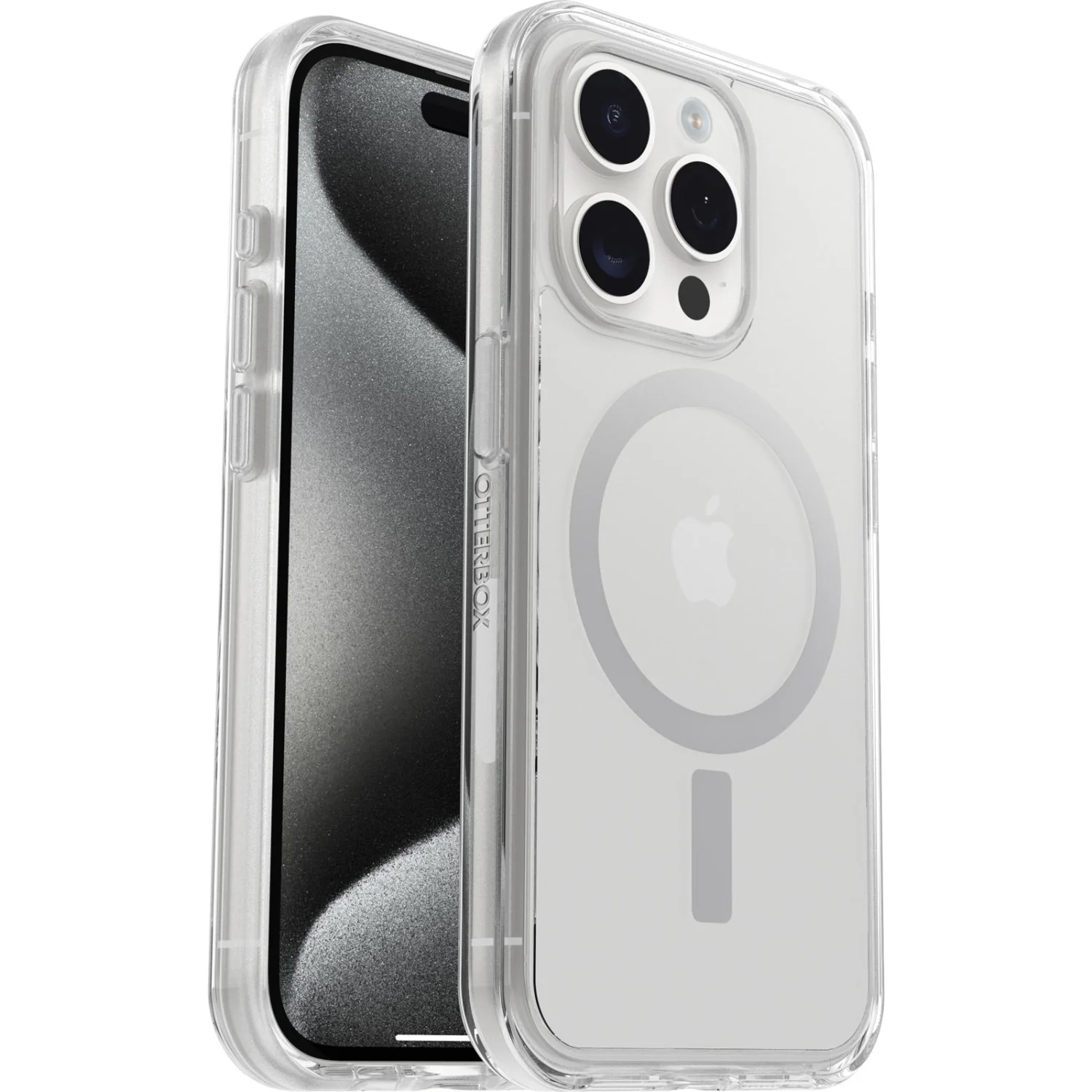 OTTERBOX SYMMETRY SERIES CLEAR APPLE IPHONE 15 PRO CASE FOR MAGSAFE - CLEAR - Image 2