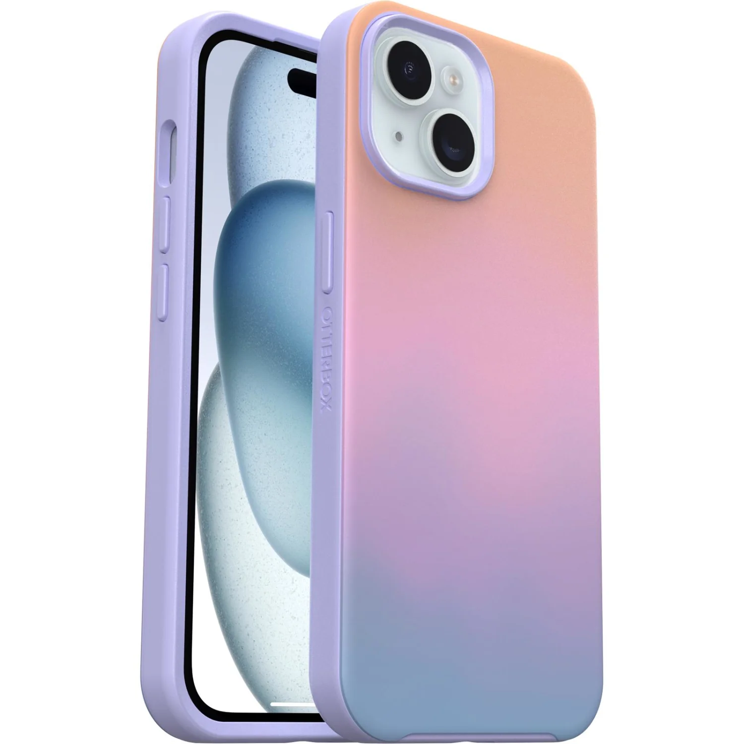OTTERBOX SYMMETRY SERIES APPLE IPHONE 15, IPHONE 14 AND IPHONE 13 CASE FOR MAGSAFE - SOFT SUNSET - Image 2