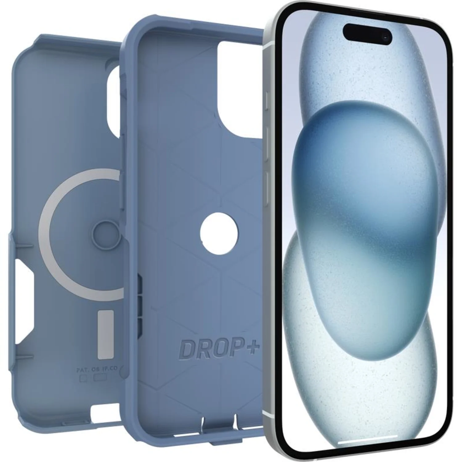OTTERBOX APPLE IPHONE 15, IPHONE 14 AND IPHONE 13 COMMUTER SERIES CASE FOR MAGSAFE - CRISP DENIM - Image 2
