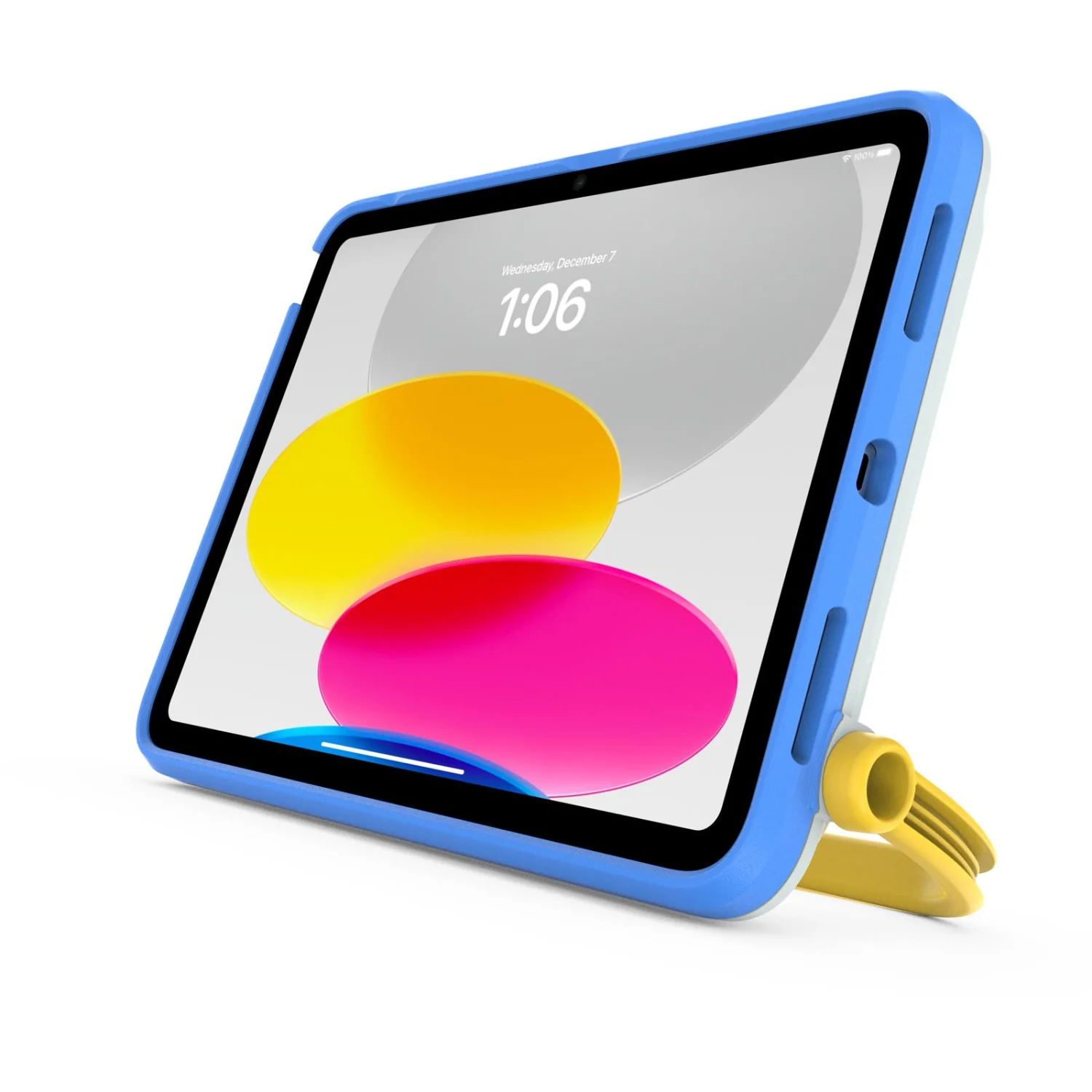 OTTERBOX KIDS EASYGRAB APPLE IPAD (10TH GEN) TABLET CASE WITH SCREEN PROTECTOR - NEVER BLUE - Image 2