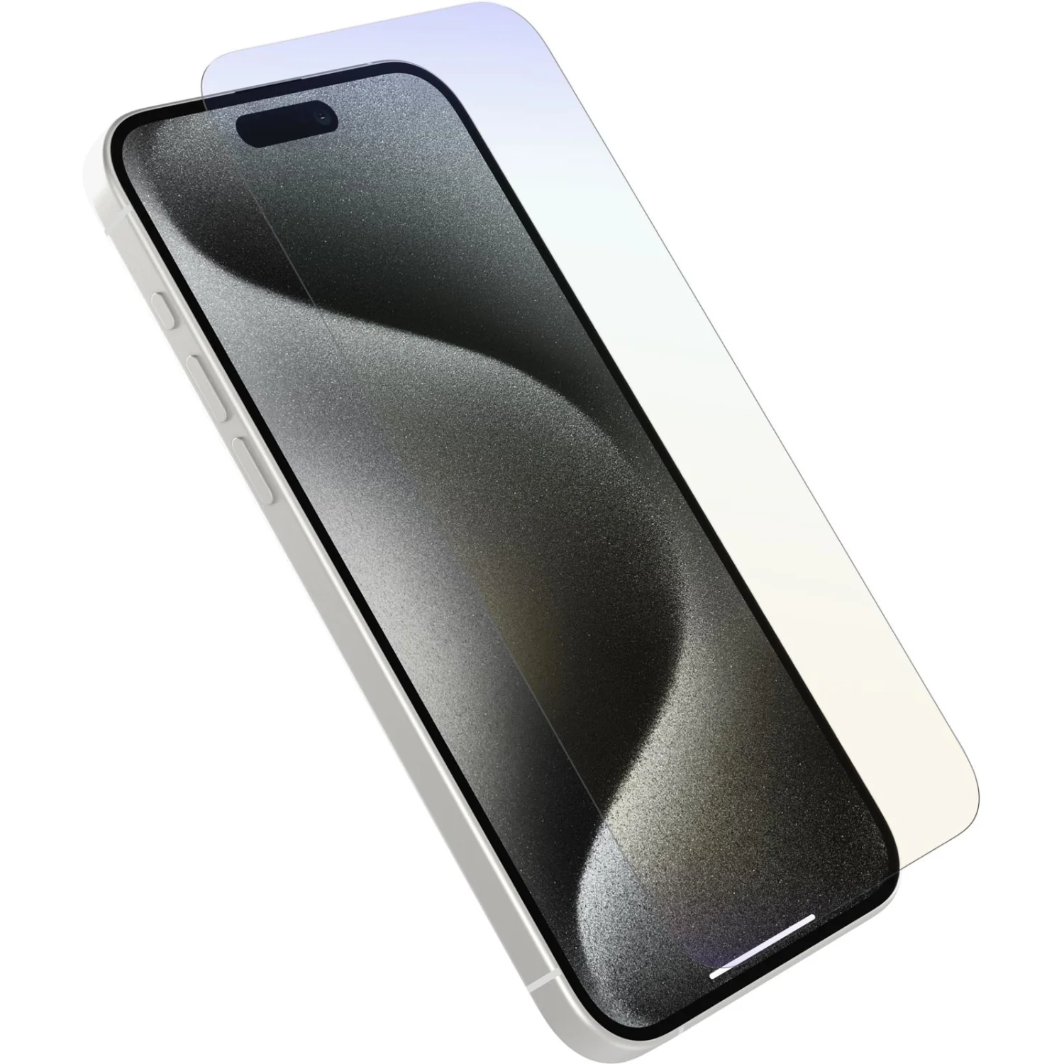 OTTERBOX PREMIUM PRO GLASS BLUE LIGHT APPLE IPHONE 15 PRO MAX SCREEN PROTECTOR - CLEAR - Image 2