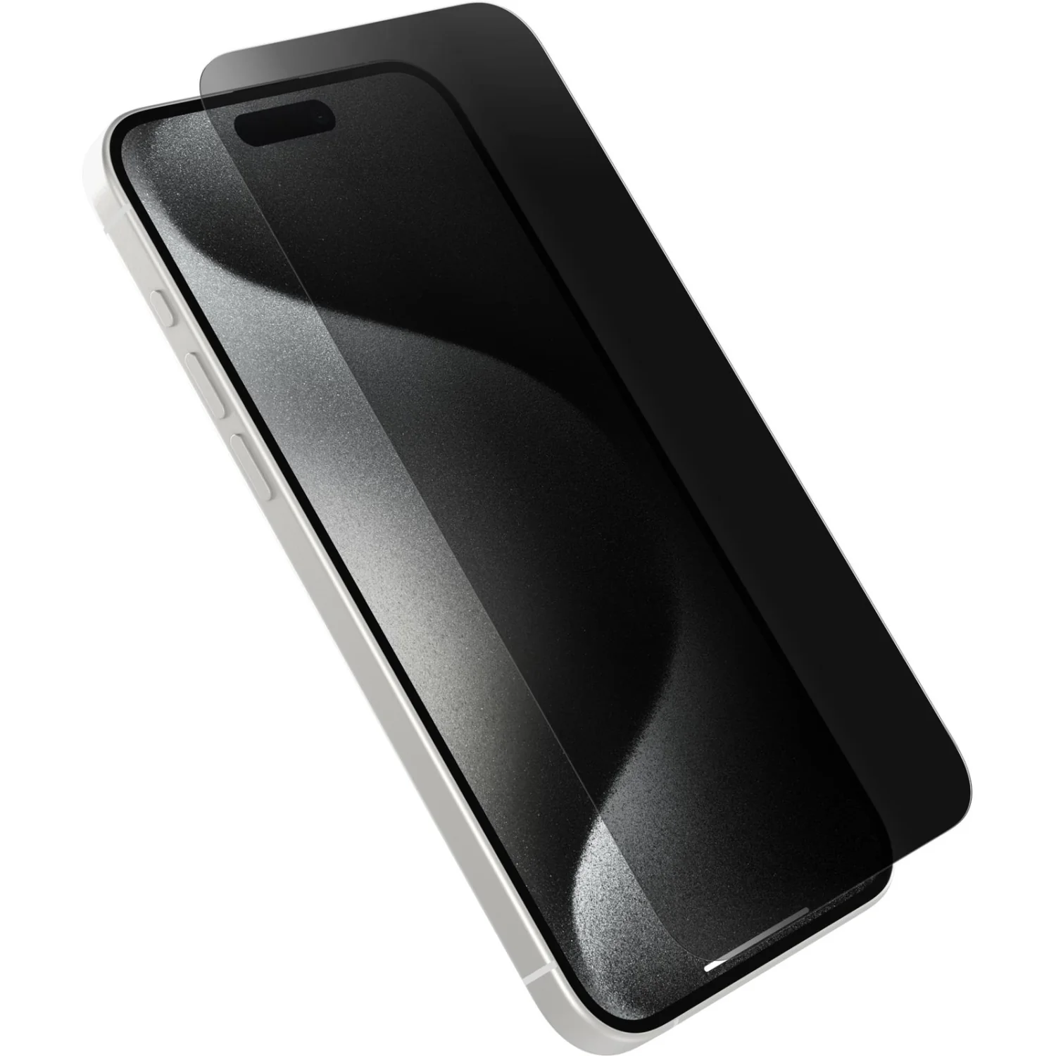 OTTERBOX PREMIUM PRO GLASS PRIVACY GUARD APPLE IPHONE 15 PRO MAX SCREEN PROTECTOR - CLEAR - Image 2