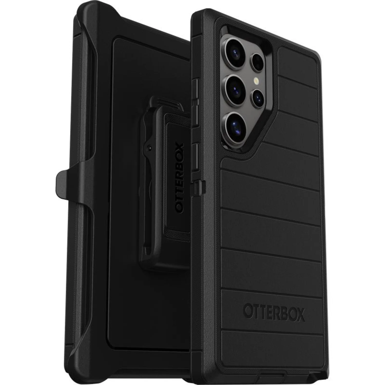 OTTERBOX SAMSUNG GALAXY S24 ULTRA DEFENDER PRO SERIES CASE - ANT BLACK - Image 2