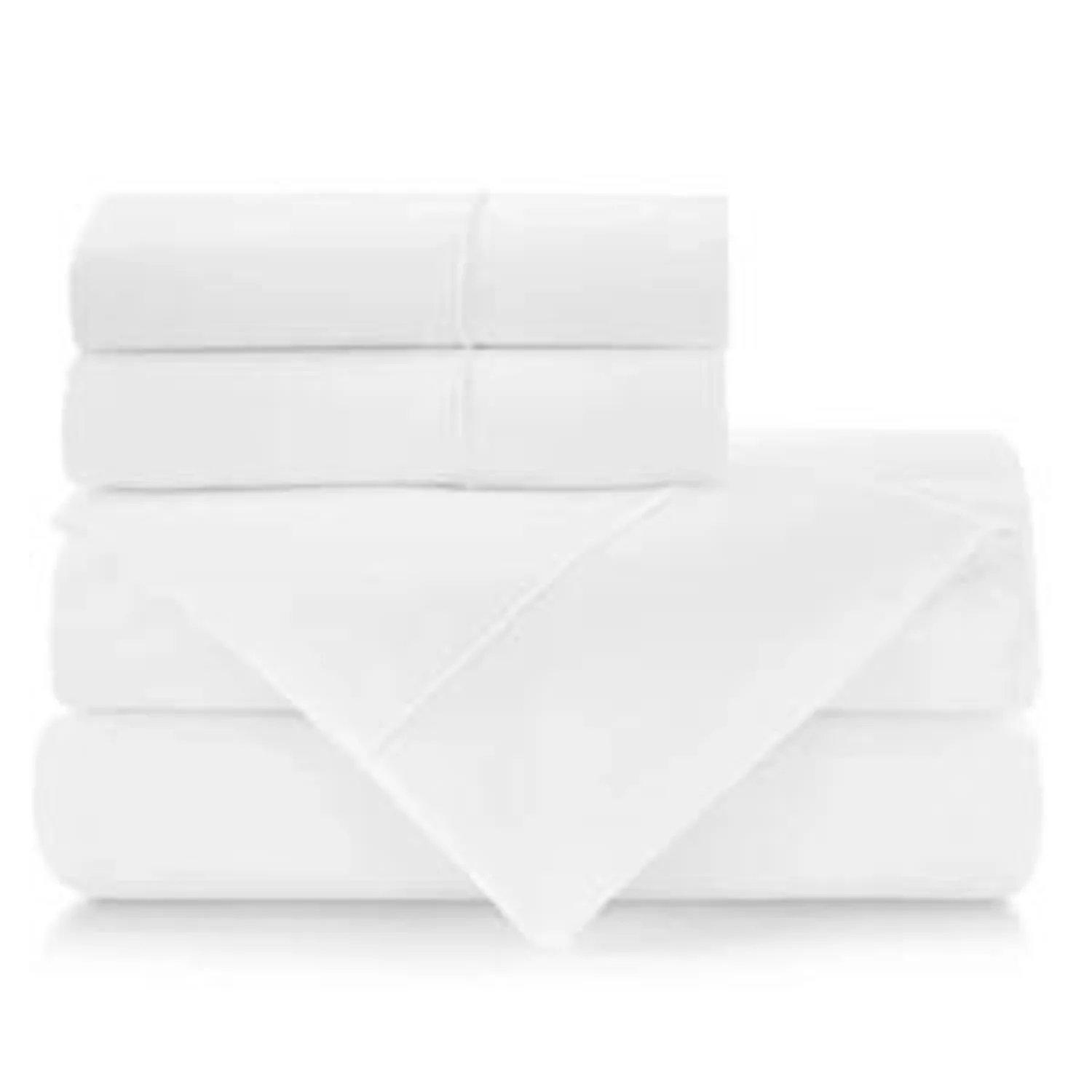 PEACOCK ALLEY BOUTIQUE SHEET SET - KING - WHITE - Image 2