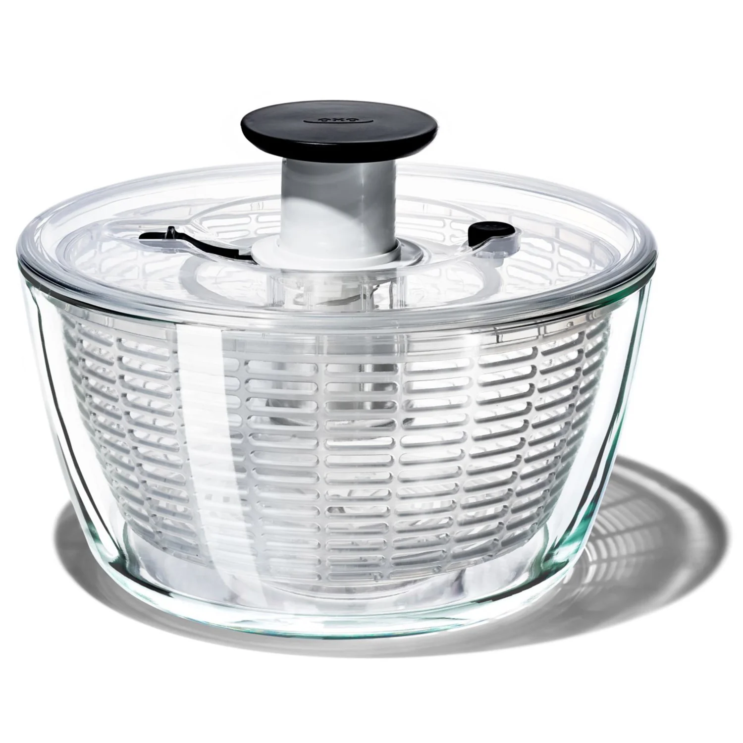OXO GOOD GRIPS GLASS SALAD SPINNER - Image 2