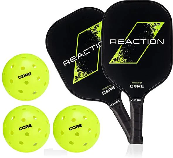 CORE PICKLEBALL PADDLE AND OUTDOOR BALL SET