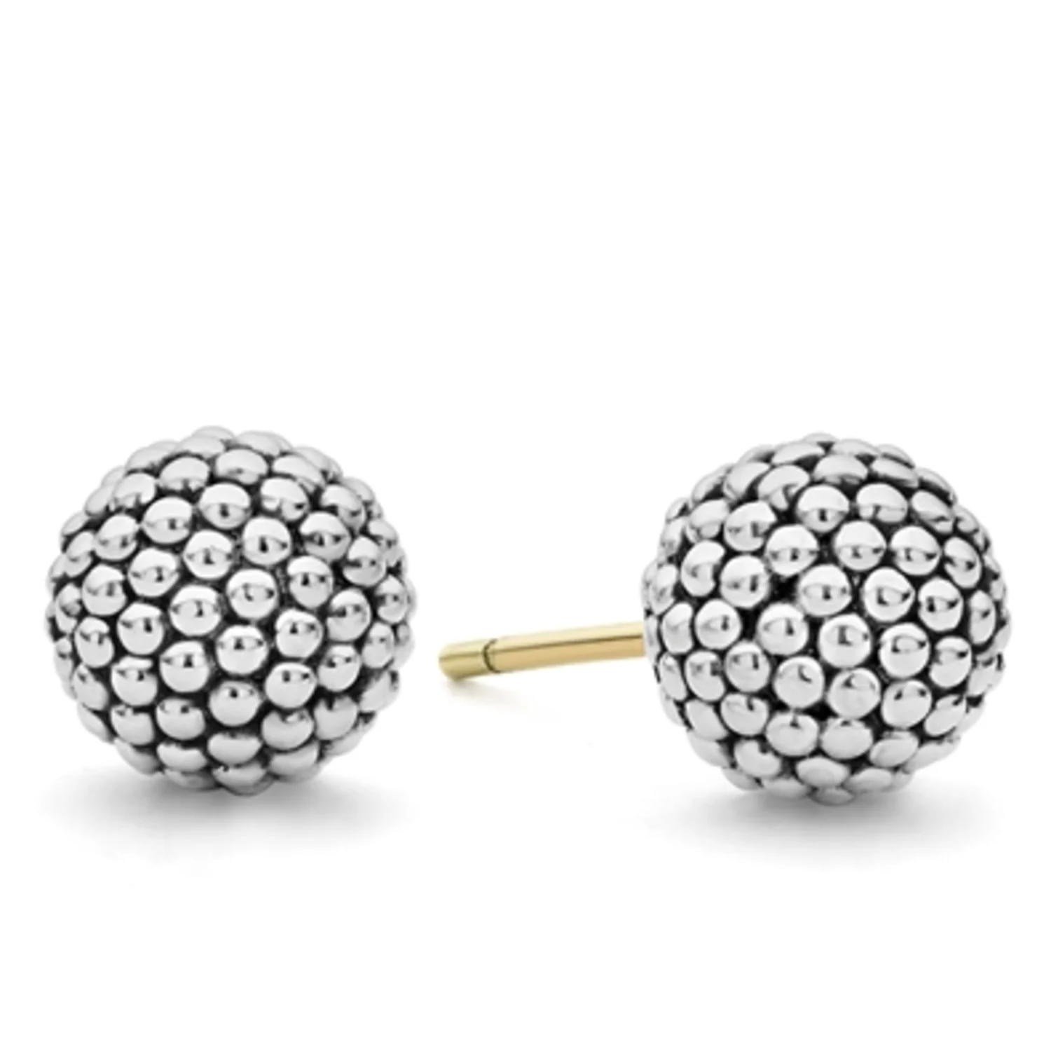 BEADED STUD EARRINGS